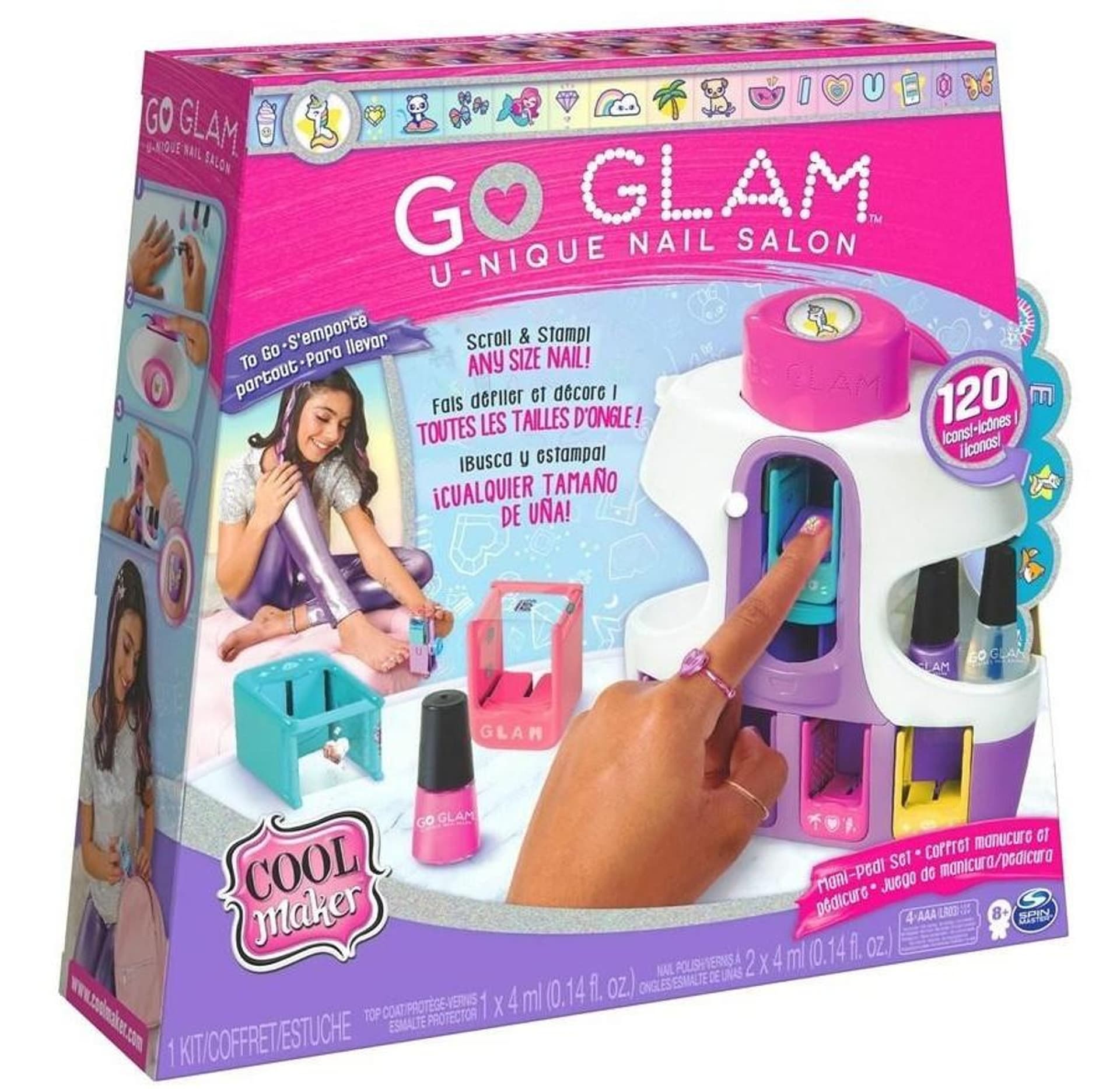 

Go Glam Zestaw manicure Wyjątkowe Studio Paznokci