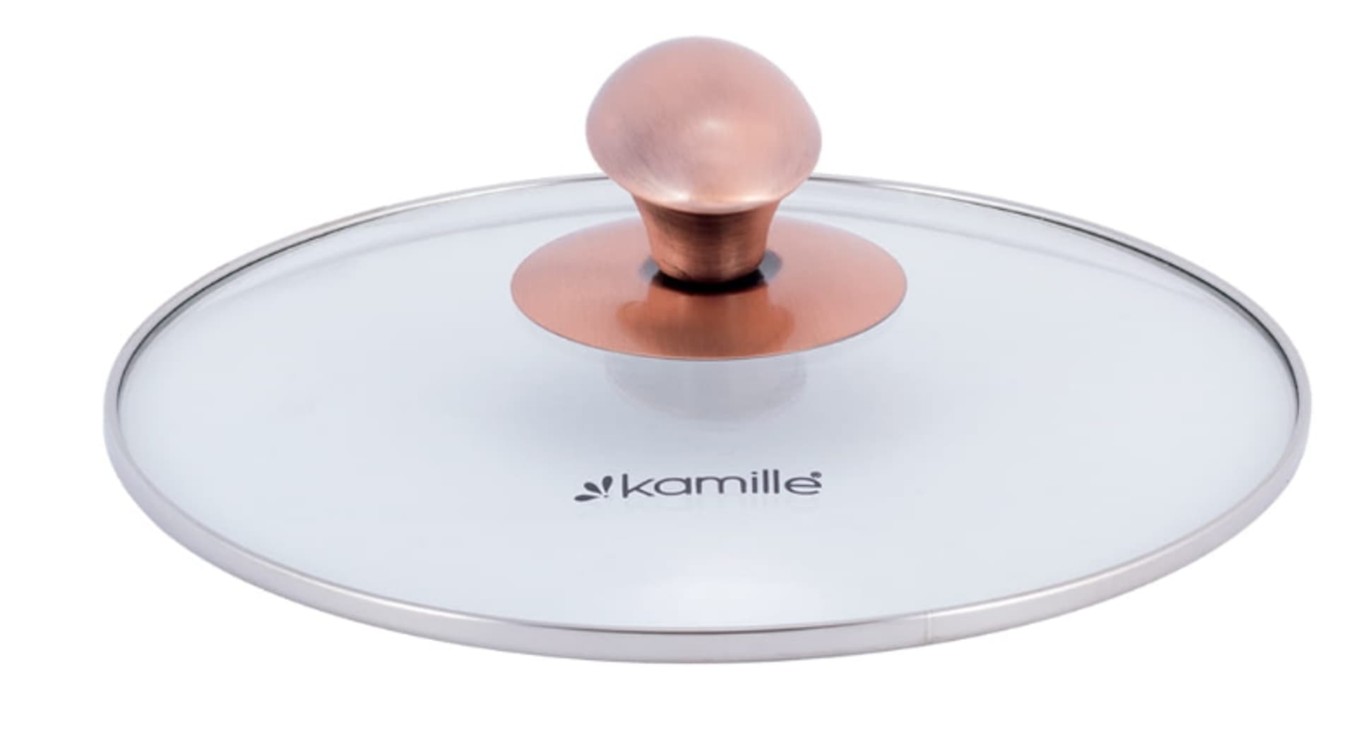 

GARNEK STALOWY 3L INDUKCJA SZKLANA POKRYWKA KAMILL