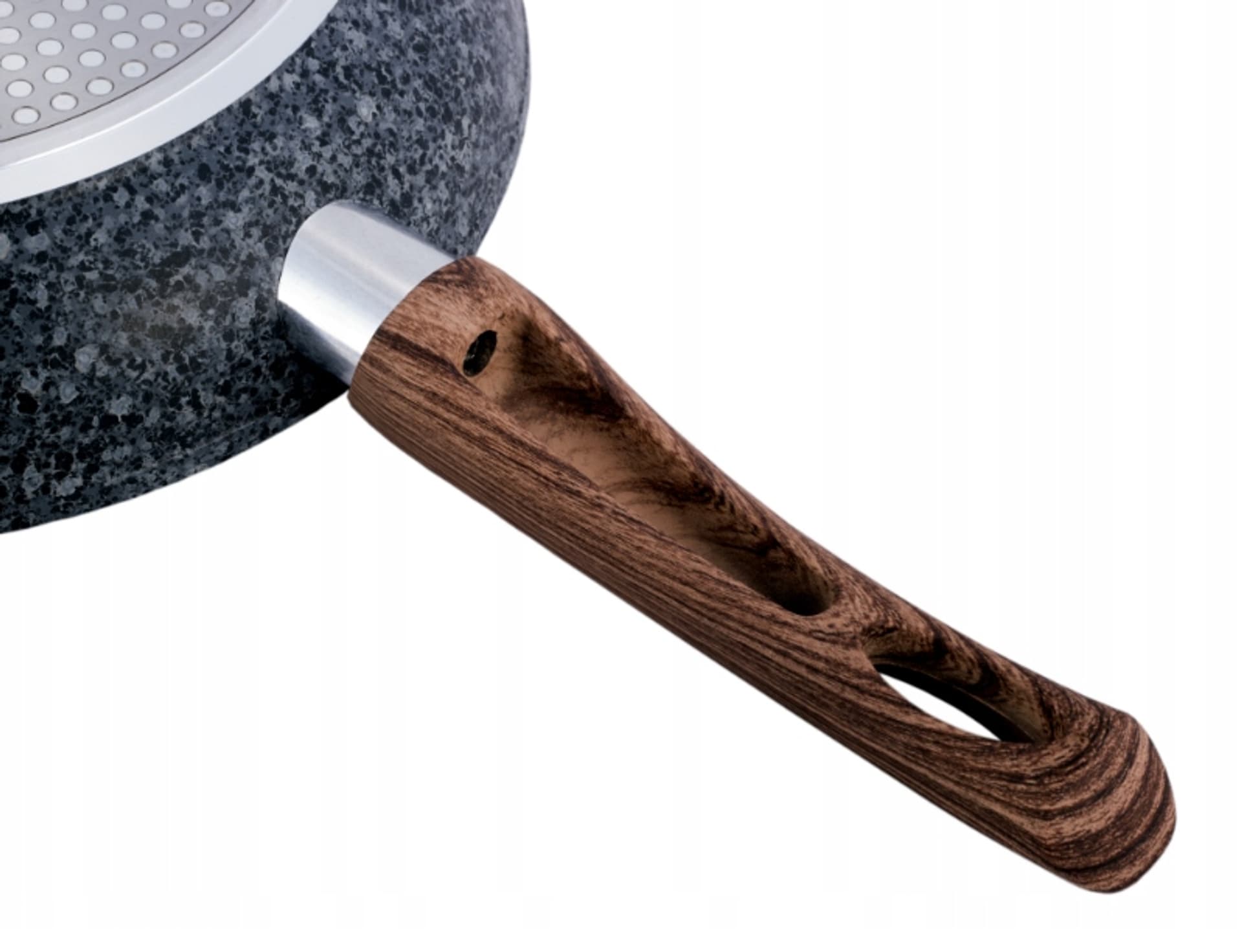 

PATELNIA GRANITOWA SOLIDNA GRUBA INDUKCJA GAZ 30CM