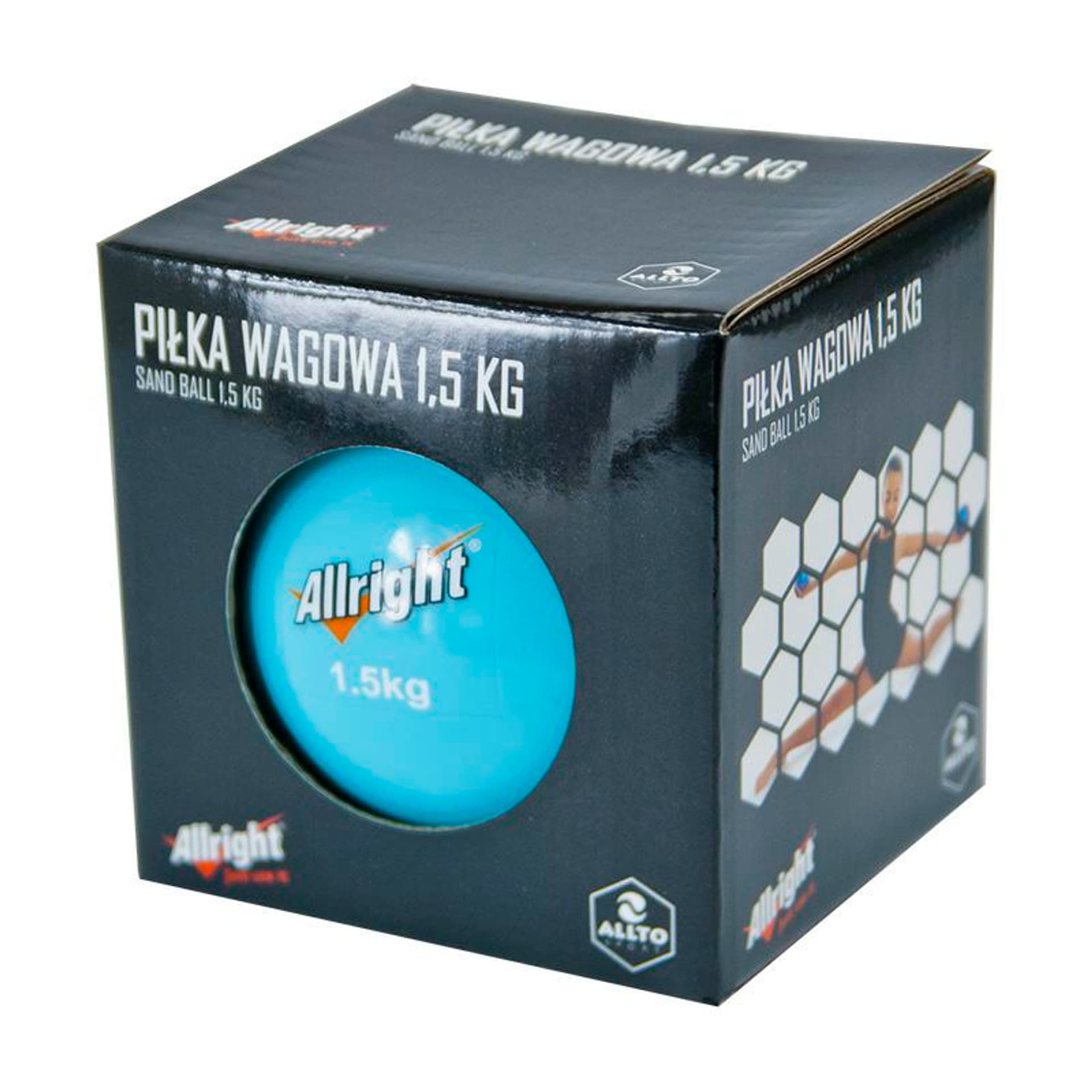 

PIŁKA WAGOWA ALLRIGHT SAND BALL 1,5KG