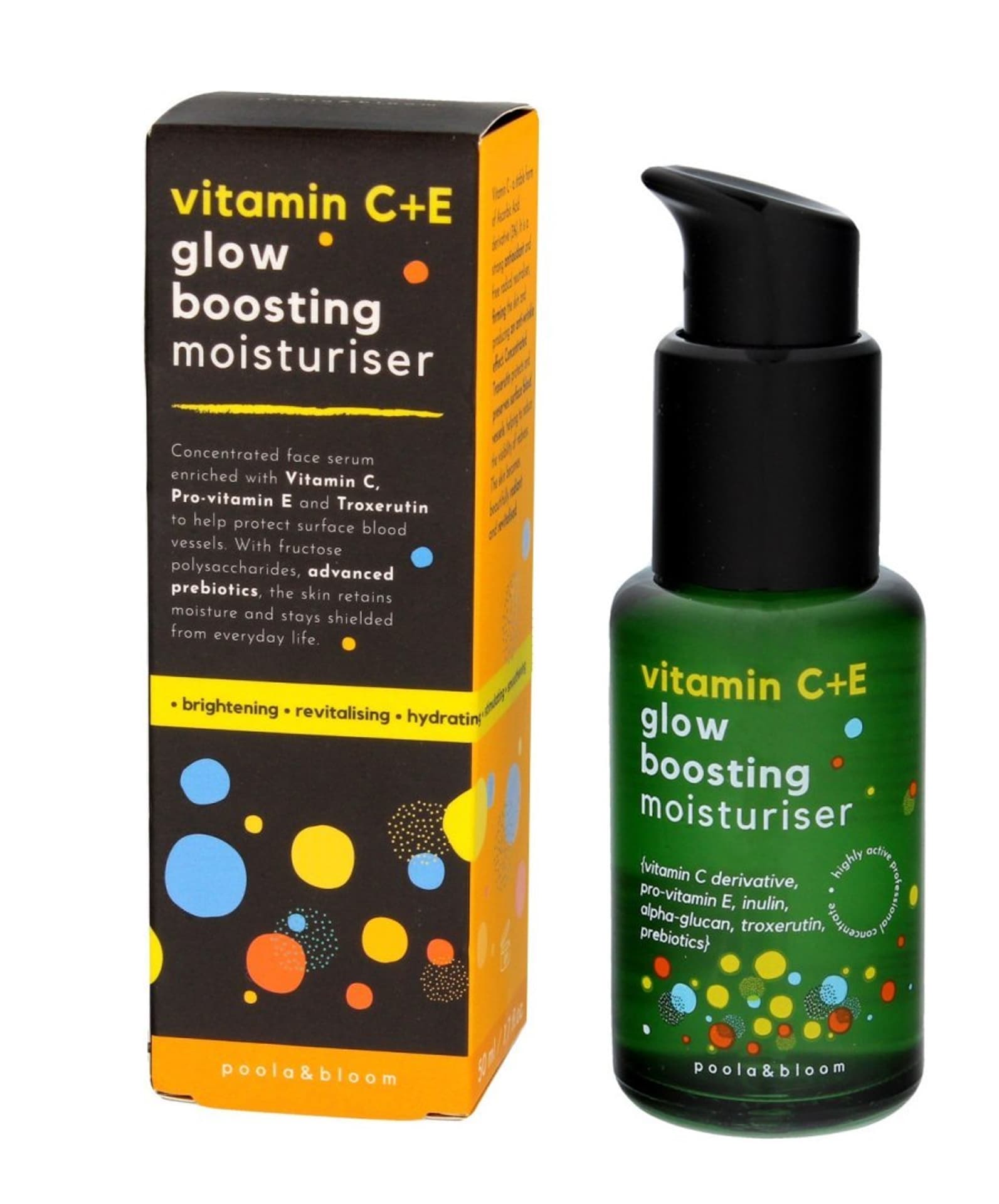 

Poola&Bloom Serum do twarzy z witaminą C+E 50ml