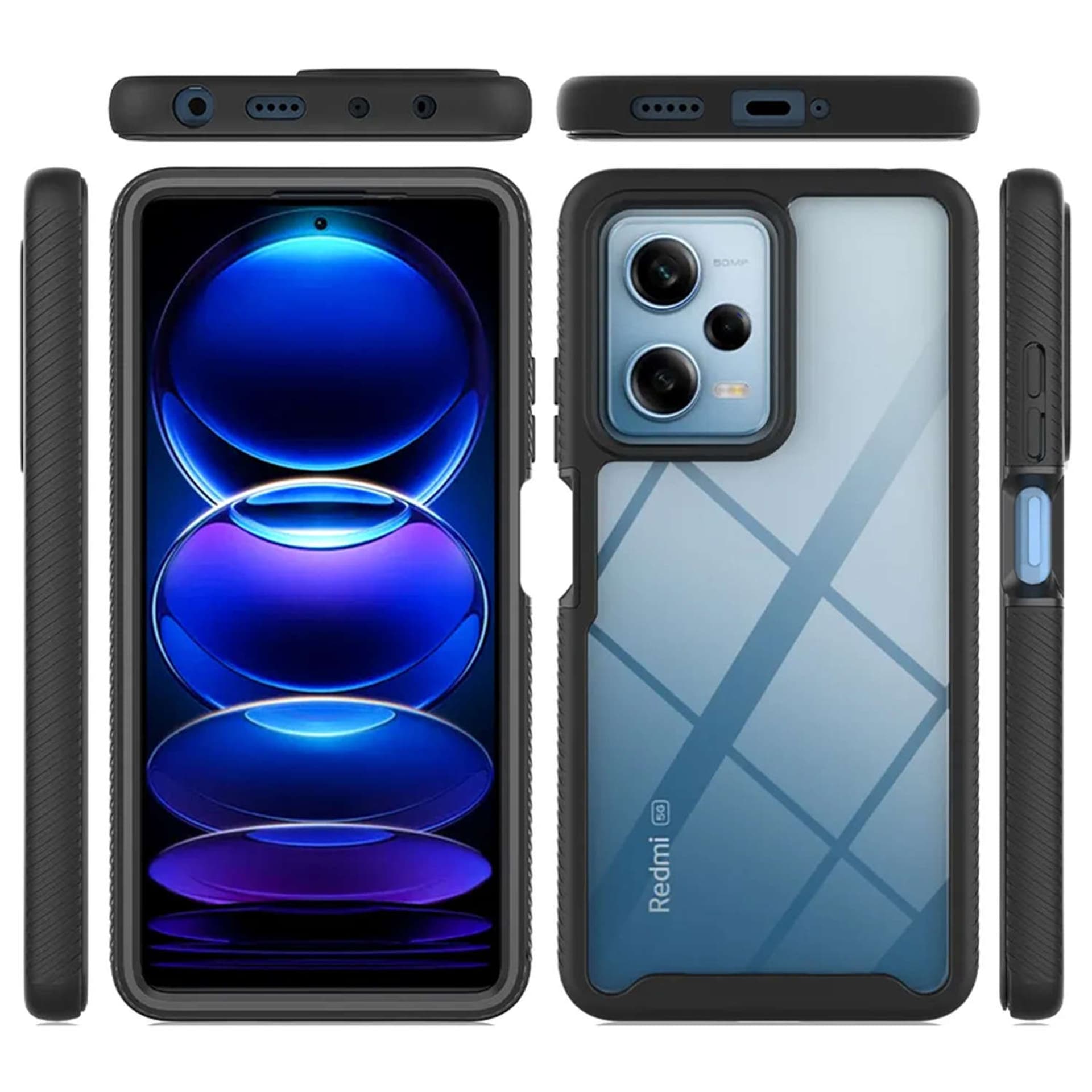 

Etui pancerne Alogy Defense360 Pro + Screen Protector do Xiaomi Redmi Note 12 Pro / Poco X5 Pro Black