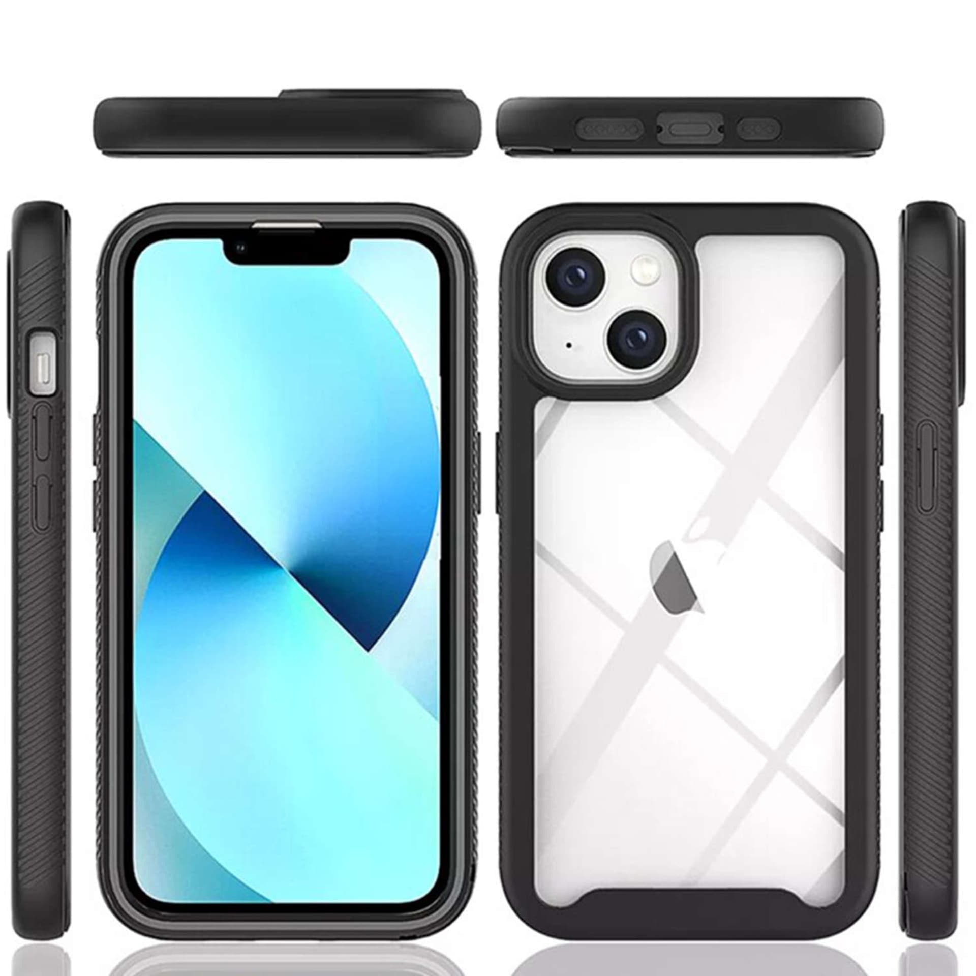 

Etui pancerne Alogy Defense360 Pro + Screen Protector do Apple iPhone 14 Black