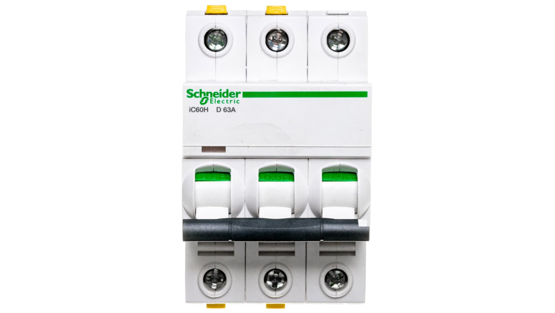 

Wyłącznik nadprądowy 3P D 63A 10kA AC iC60H-D63-3 A9F08363