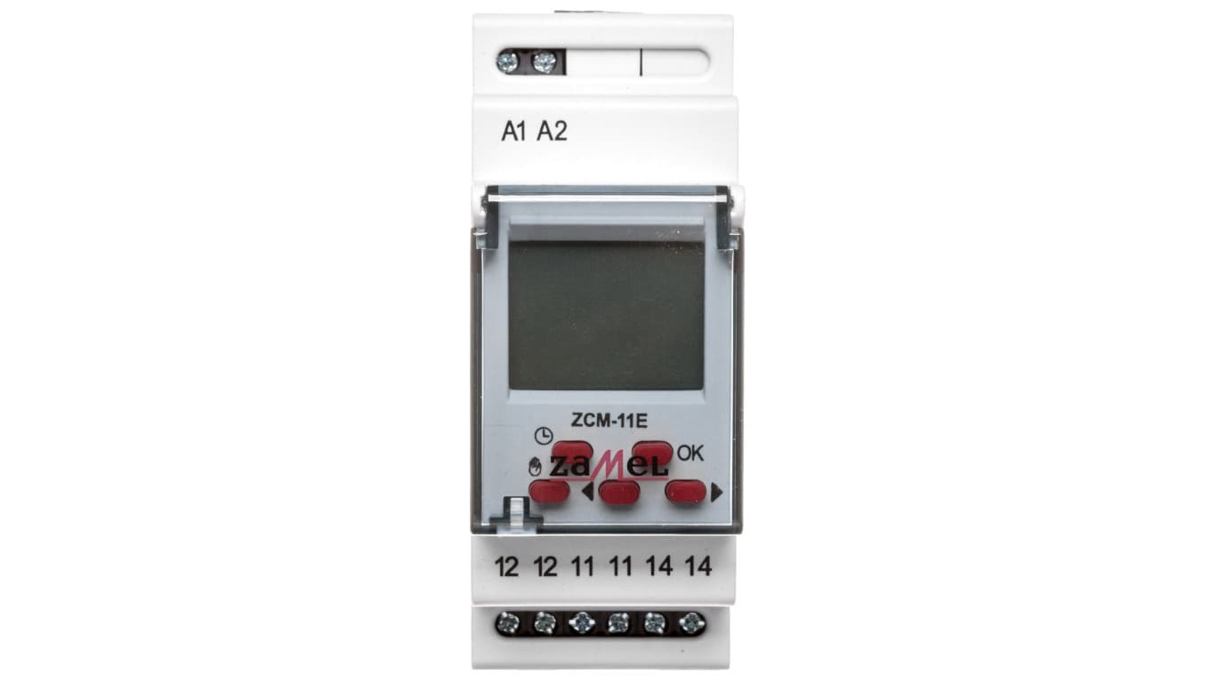 

Programator czasowy cyfrowy 1-kanałowy tygodniowy Econo 230V AC ZCM-11E EXT10000185