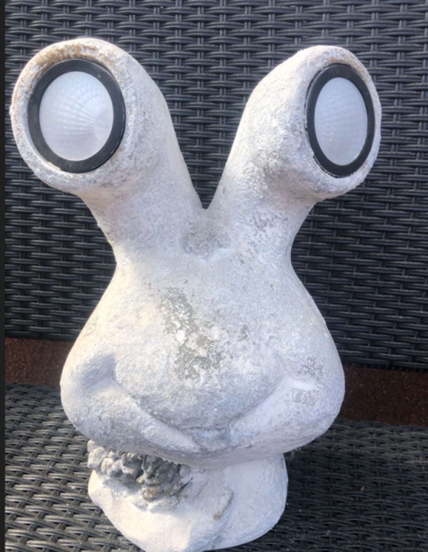 

Lampa figurka dekoracyjna solarna LED Ślimak 38cm