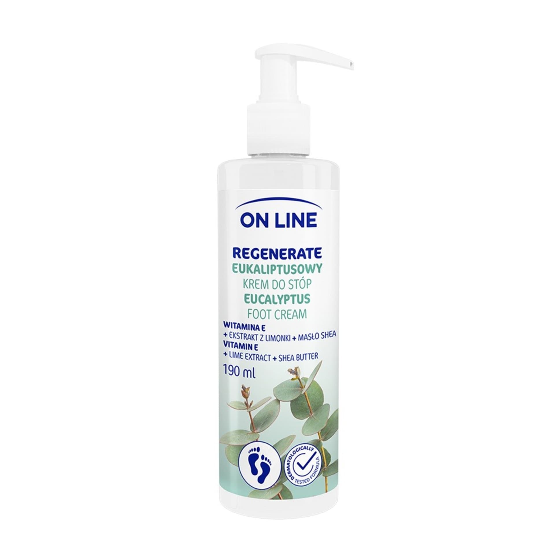 

On Line Eukaliptusowy Krem do stóp Regenerate 190ml