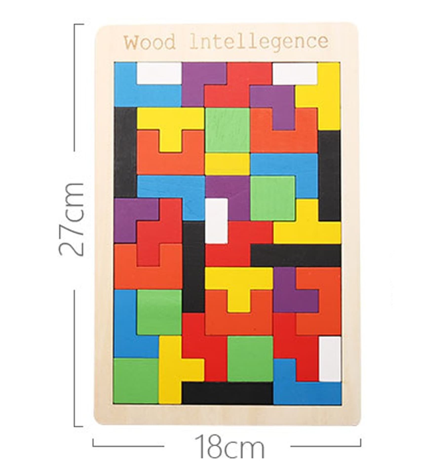 

PUZZLE DREWNIANE TETRIS JHTOY-612