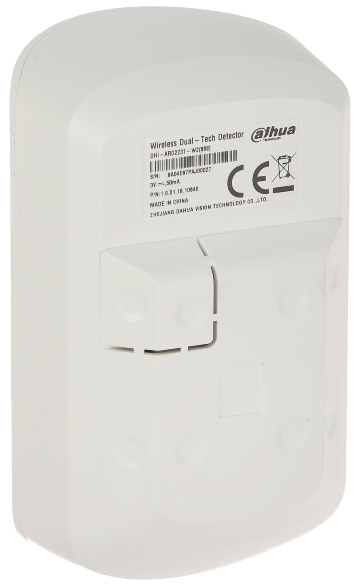 

BEZPRZEWODOWA CZUJKA DUALNA MIKROFALA + PIR ARD2231-W2(868) DAHUA, 868) dahu