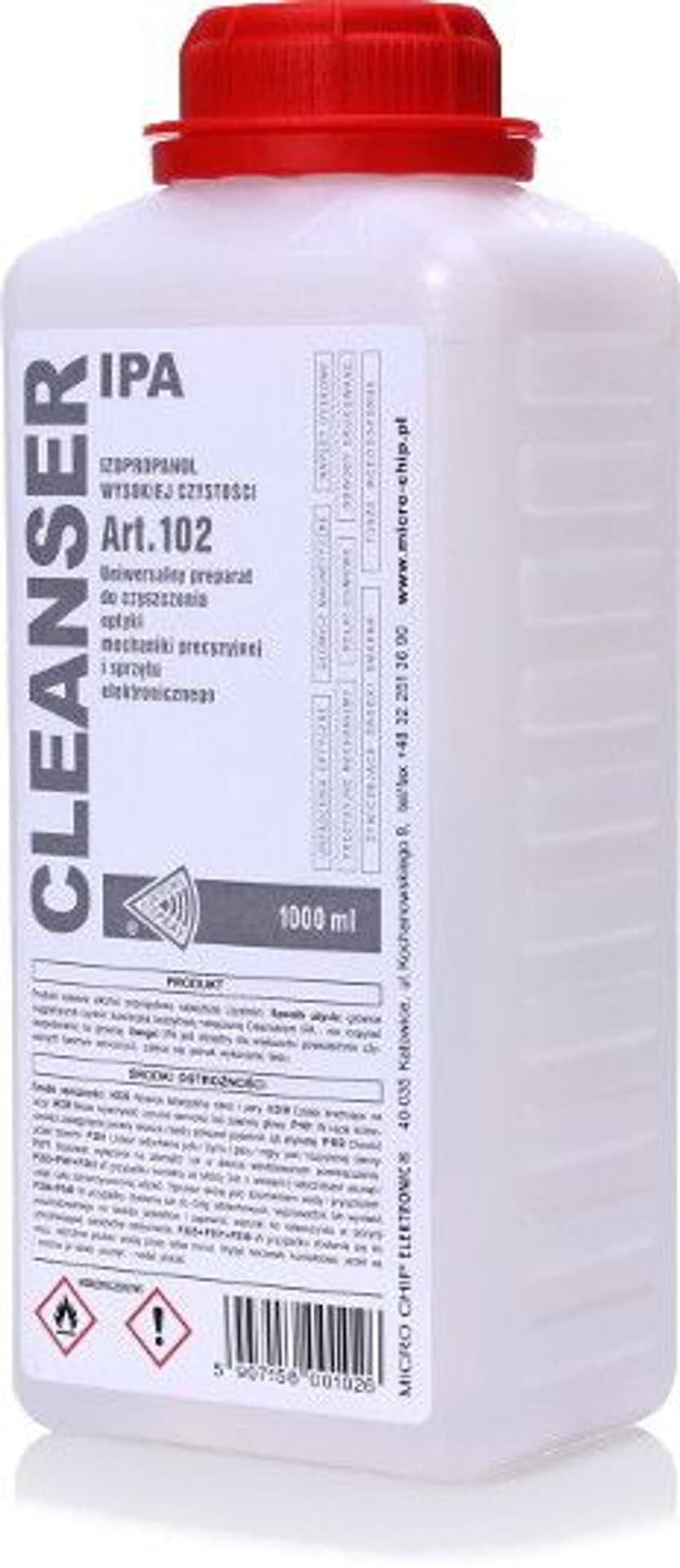 

Cleanser IPA 1l. MICROCHIP ART.102