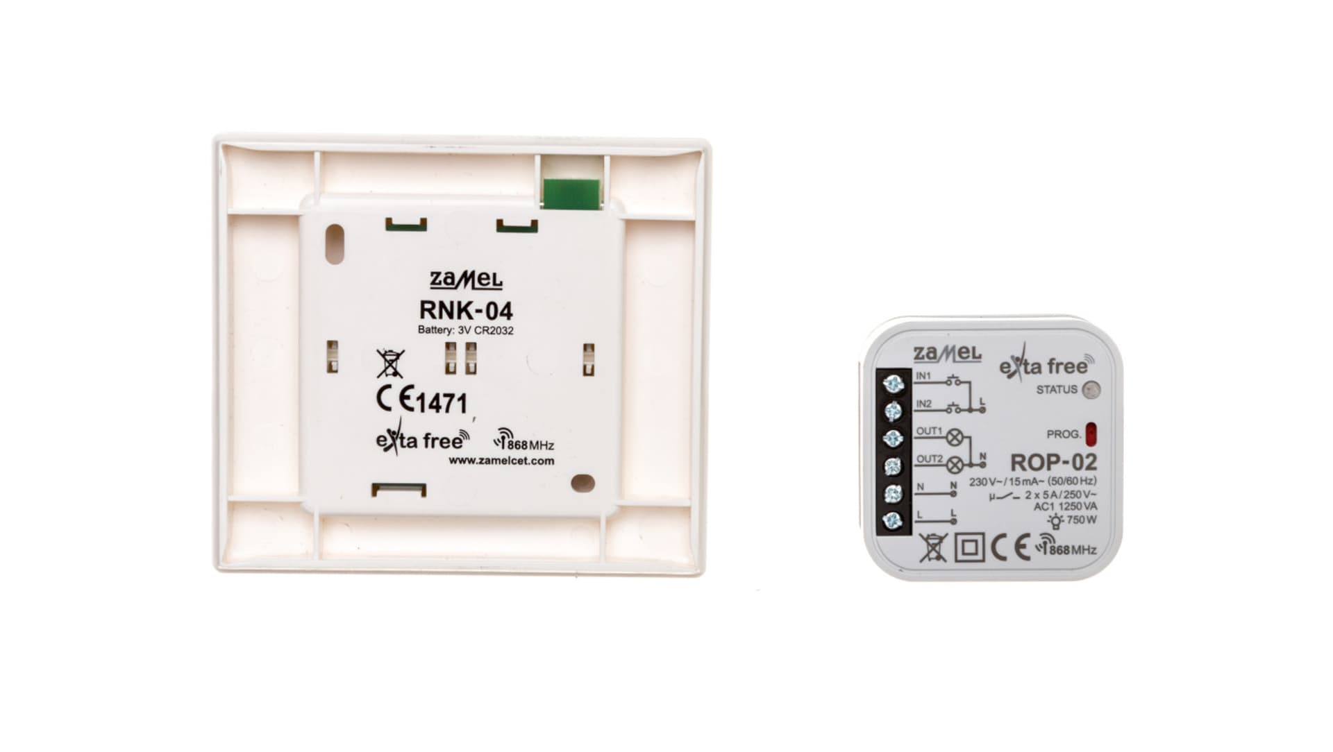 

Zestaw sterowania bezprzewodowego (RNK04+ROP02) RZB-04 EXF10000075, Rnk04+rop02) rzb-04 exf1000007