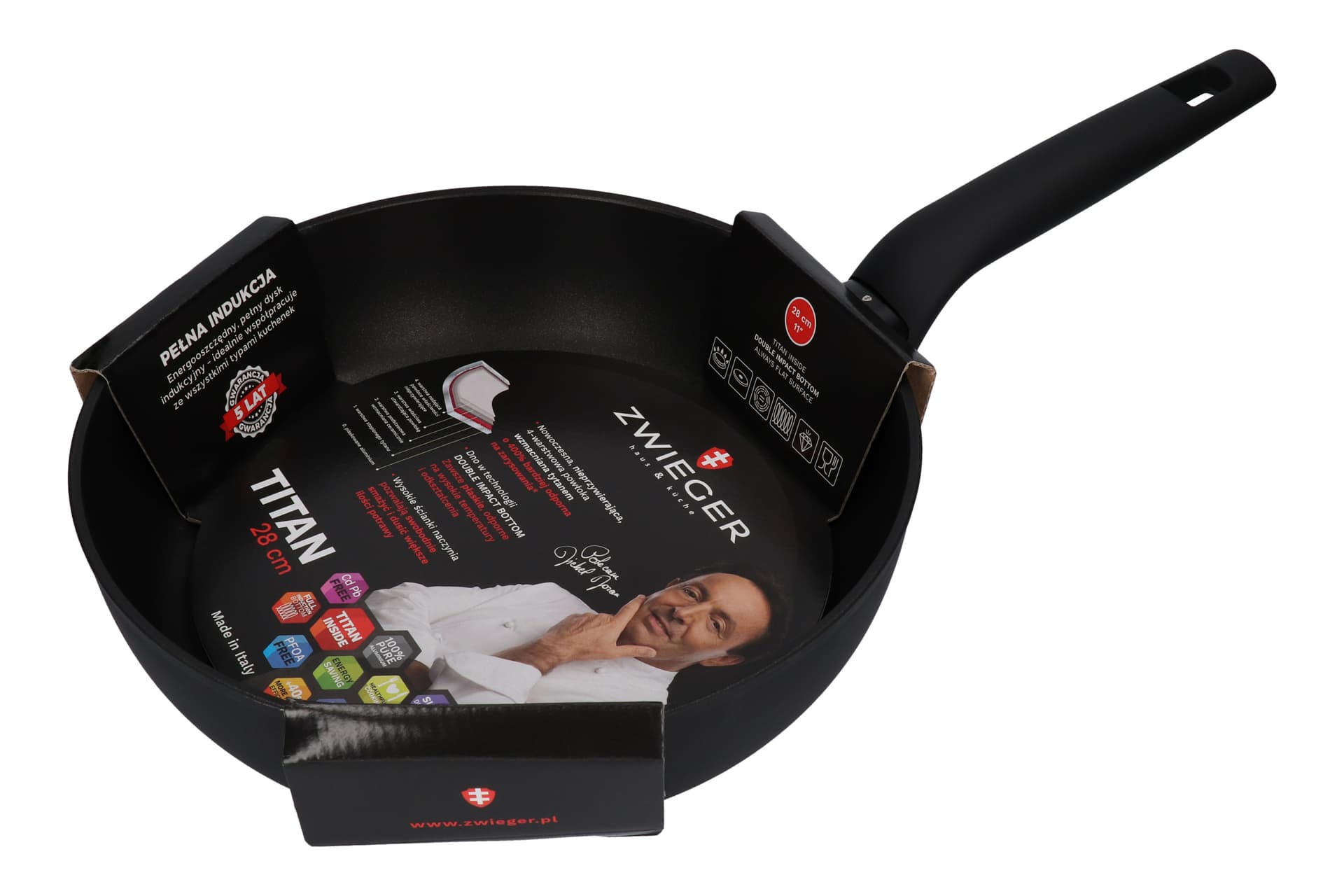 

ZWIEGER TITAN Patelnia głęboka 28cm