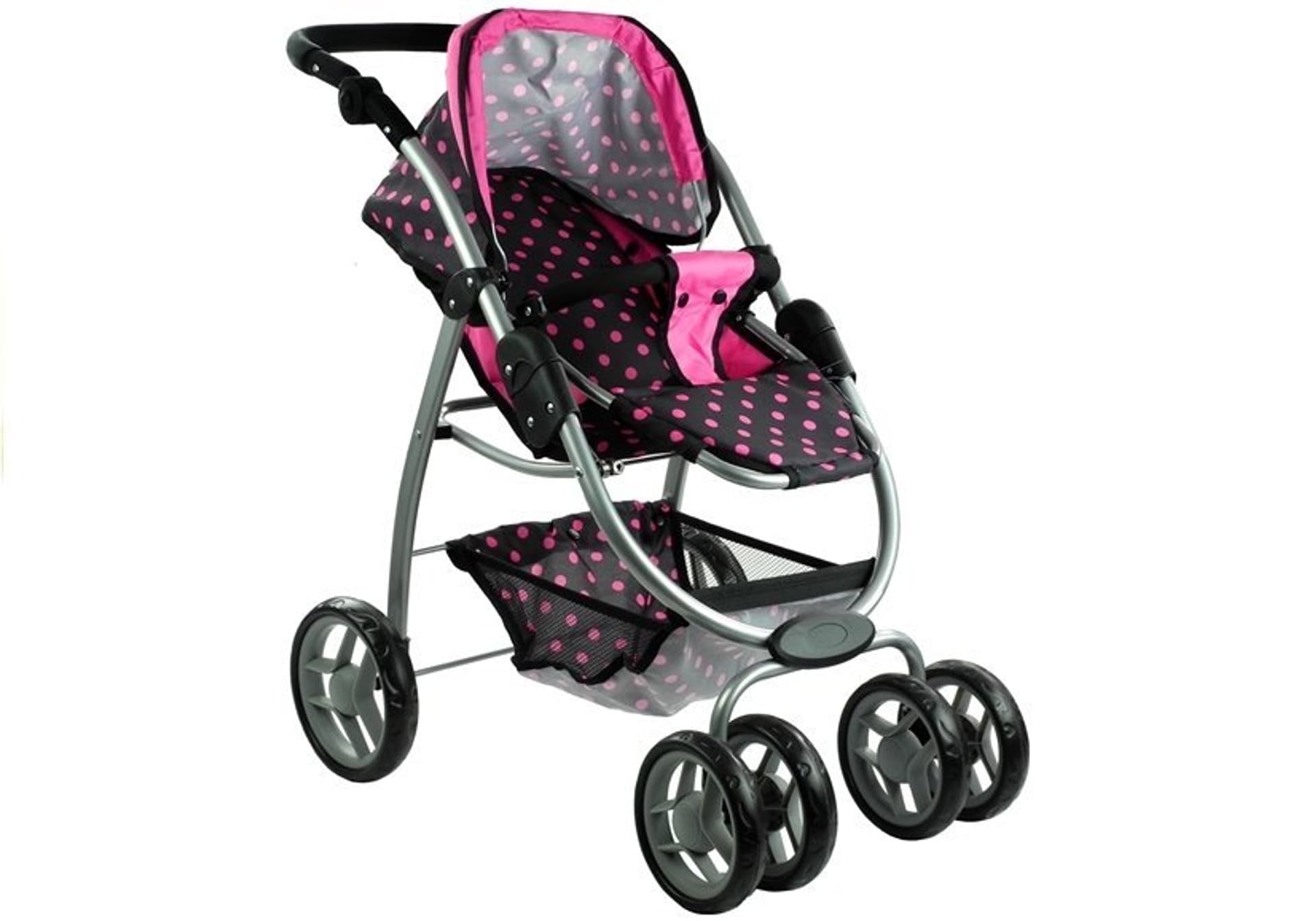 

Wózek dla lalek Alice Głęboki, Spacerówka, Gondola 2w1