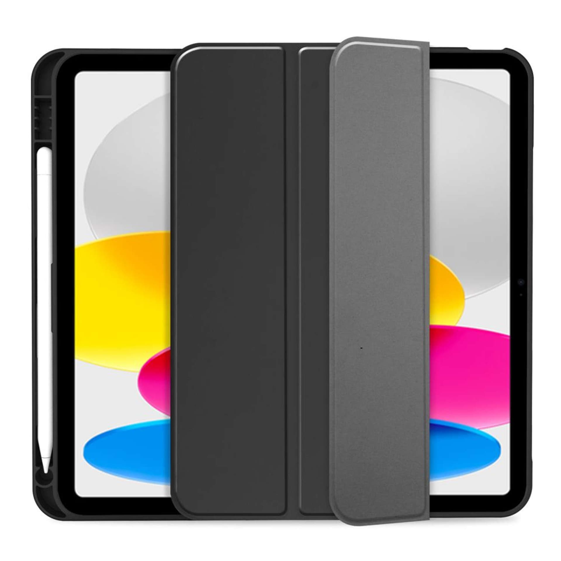 

Etui ochronne Alogy Book Cover Pencil Case obudowa z miejscem na rysik do Apple iPad 10gen 10.9 2022 Czarne