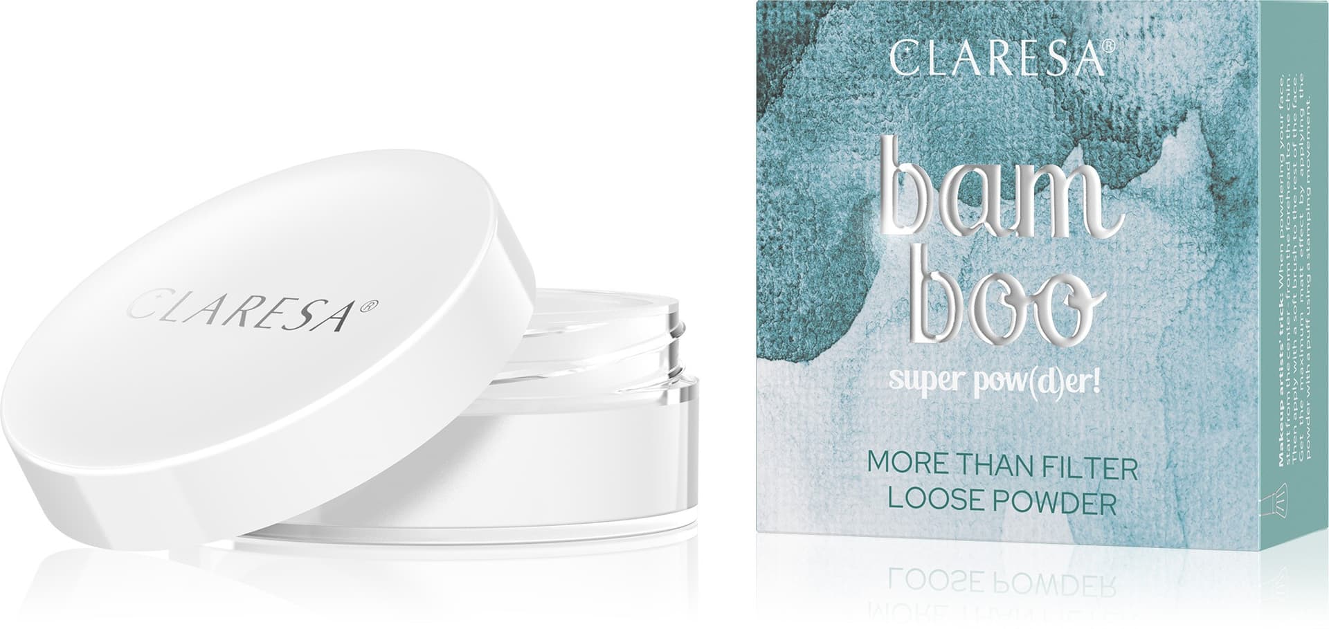 

CLARESA Bambusowy Puder sypki BAMBOO SUPER POW(D)ER! 8g, D)er! 8