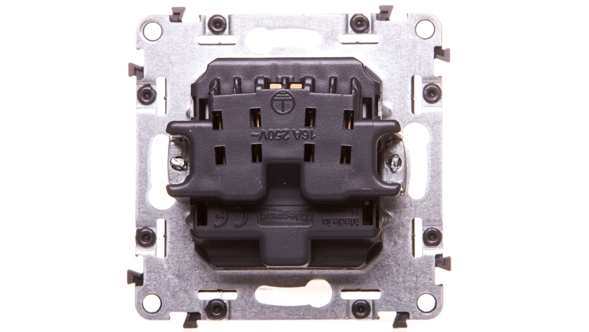 

VALENA LIFE Gniazdo pojedyncze z/u 2P+Z z przesłonami aluminium 753384