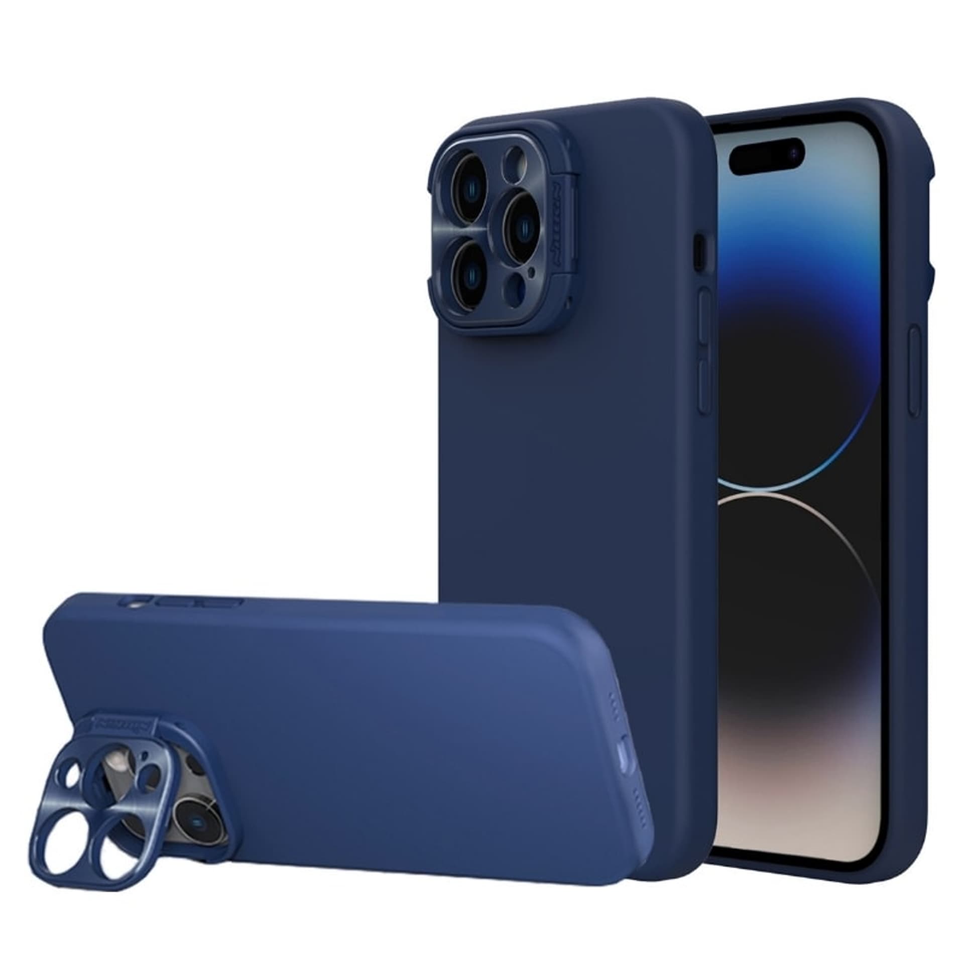 

Nillkin Etui LensWing Magnetic iPhone 14 Pro niebieskie