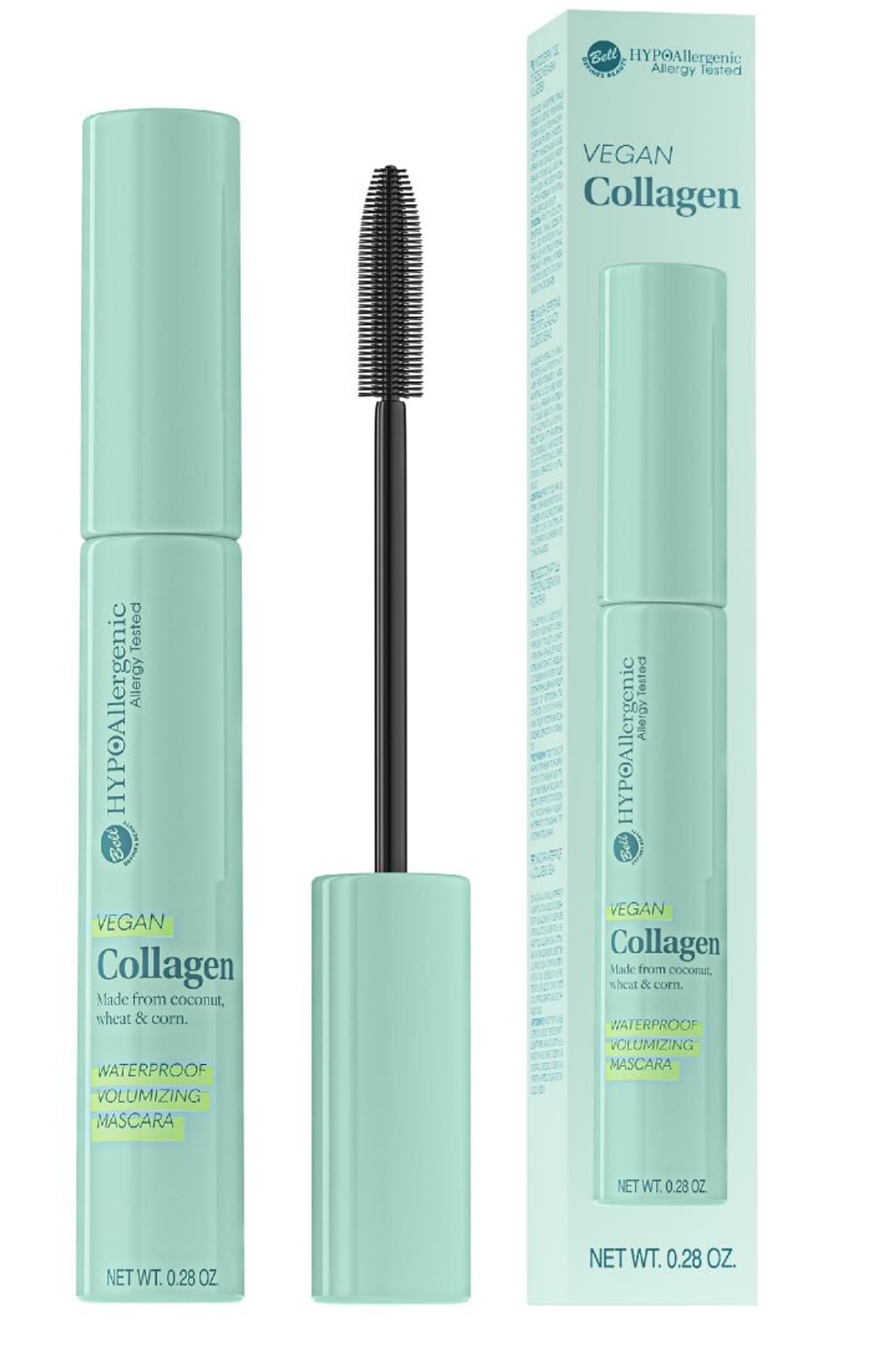 

BELL Hypoallergenic Vegan Collagen Tusz do rzęs wodoodporny nadający objętość - czarny 8g