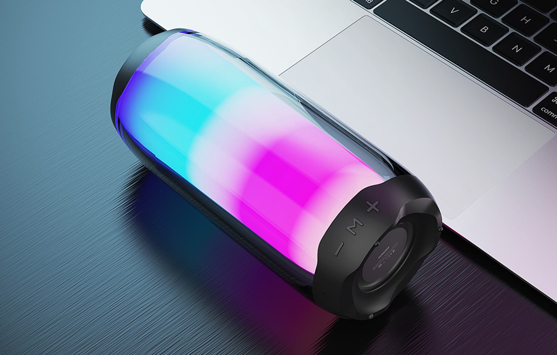 

Głośnik mobilny Foneng BL15, Bluetooth 5.0, 8W, LED, 4000mAh