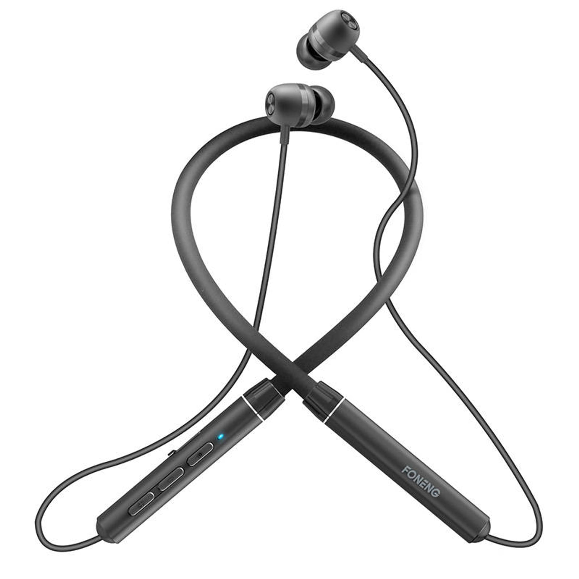 

Słuchawki bezprzewodowe typu neckband silikonowe Foneng BL31 (czarne)