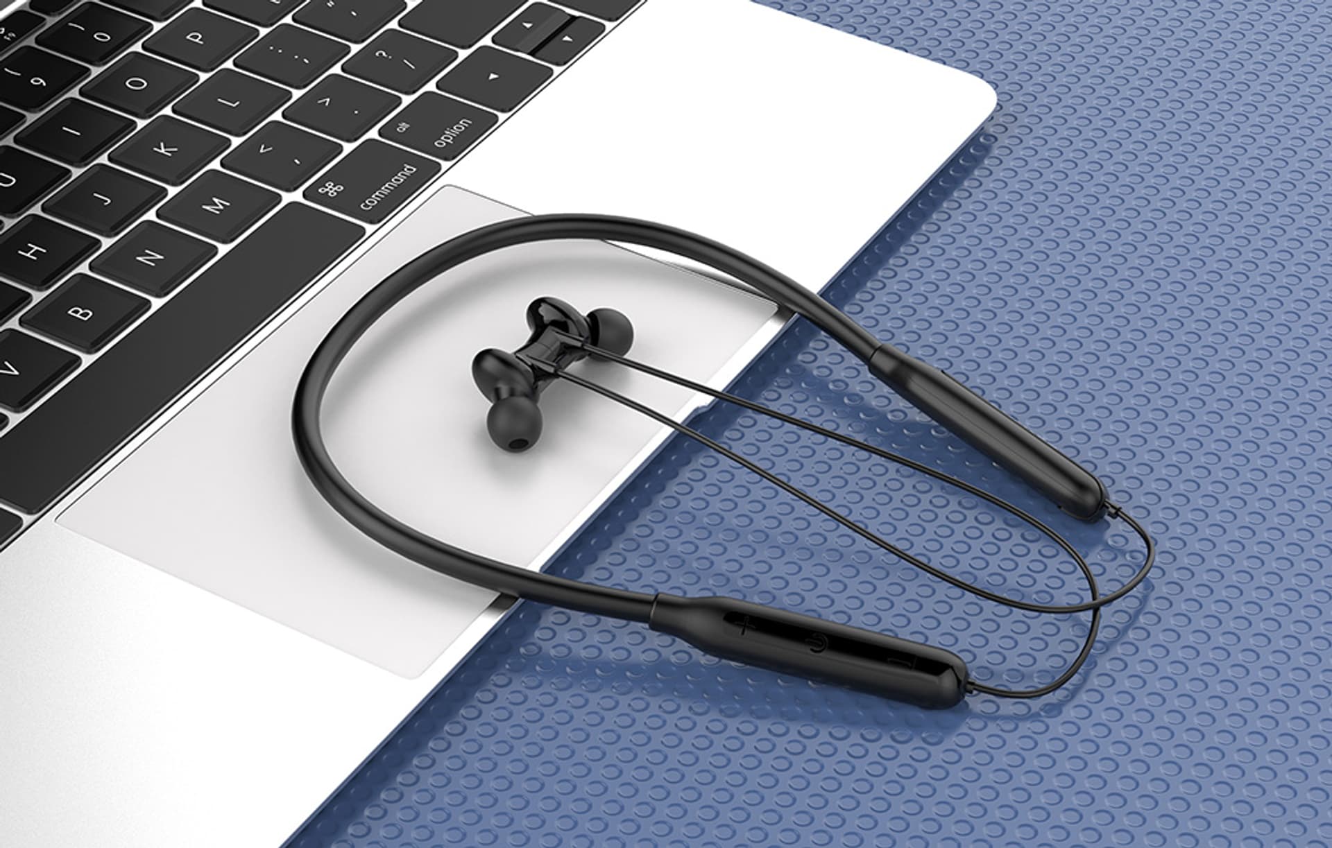 

Słuchawki bezprzewodowe typu neckband Foneng BL34 (czarne)