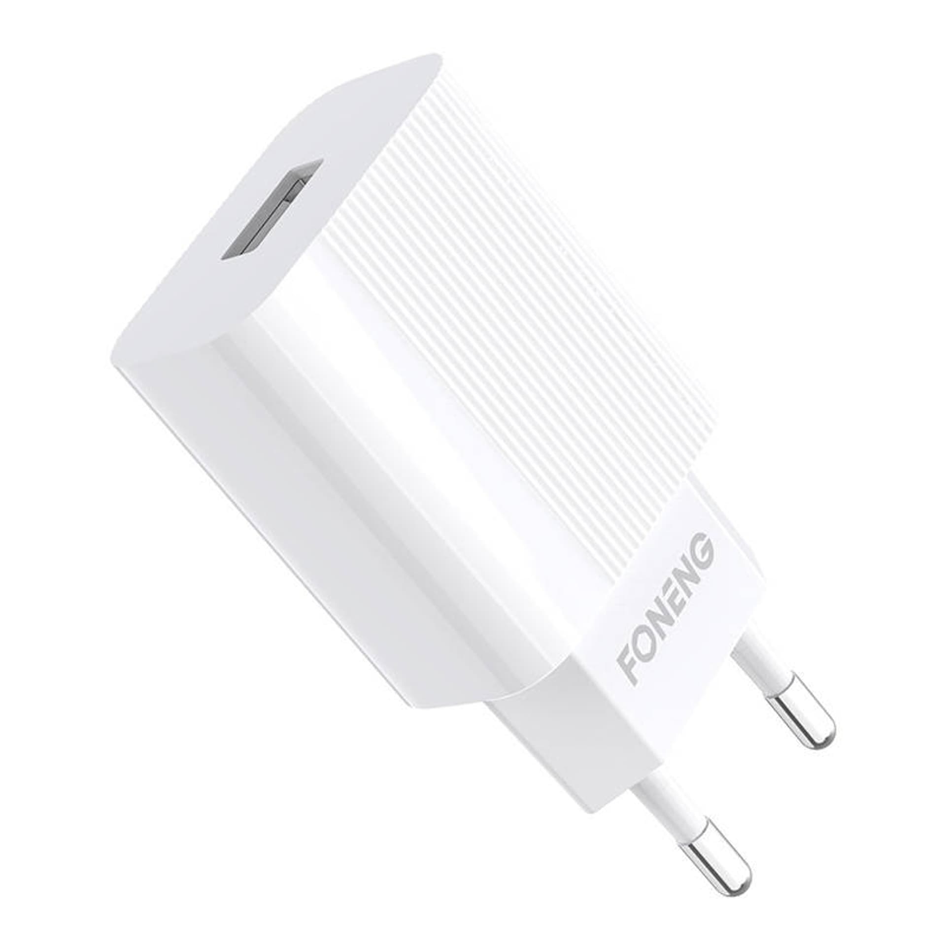 

Ładowarka sieciowa Foneng EU28, 1xUSB, QC 3.0 + Kabel USB Micro