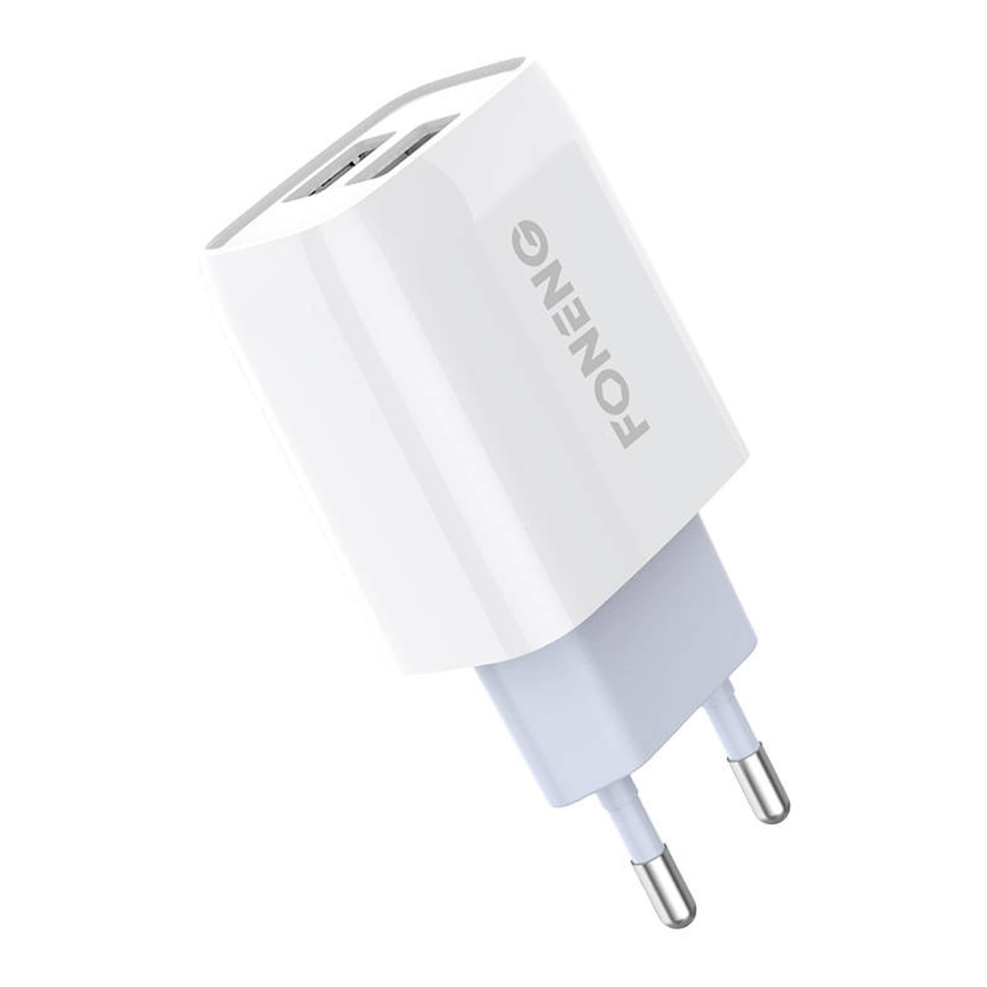 

Ładowarka sieciowa Foneng EU30, 2x USB + Kabel USB Micro