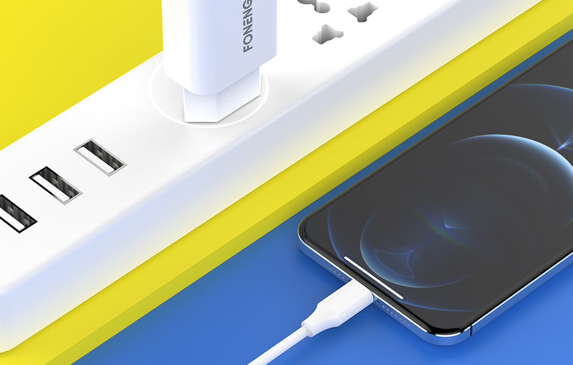 

Ładowarka sieciowa Foneng EU43, 1x USB + Kabel USB C