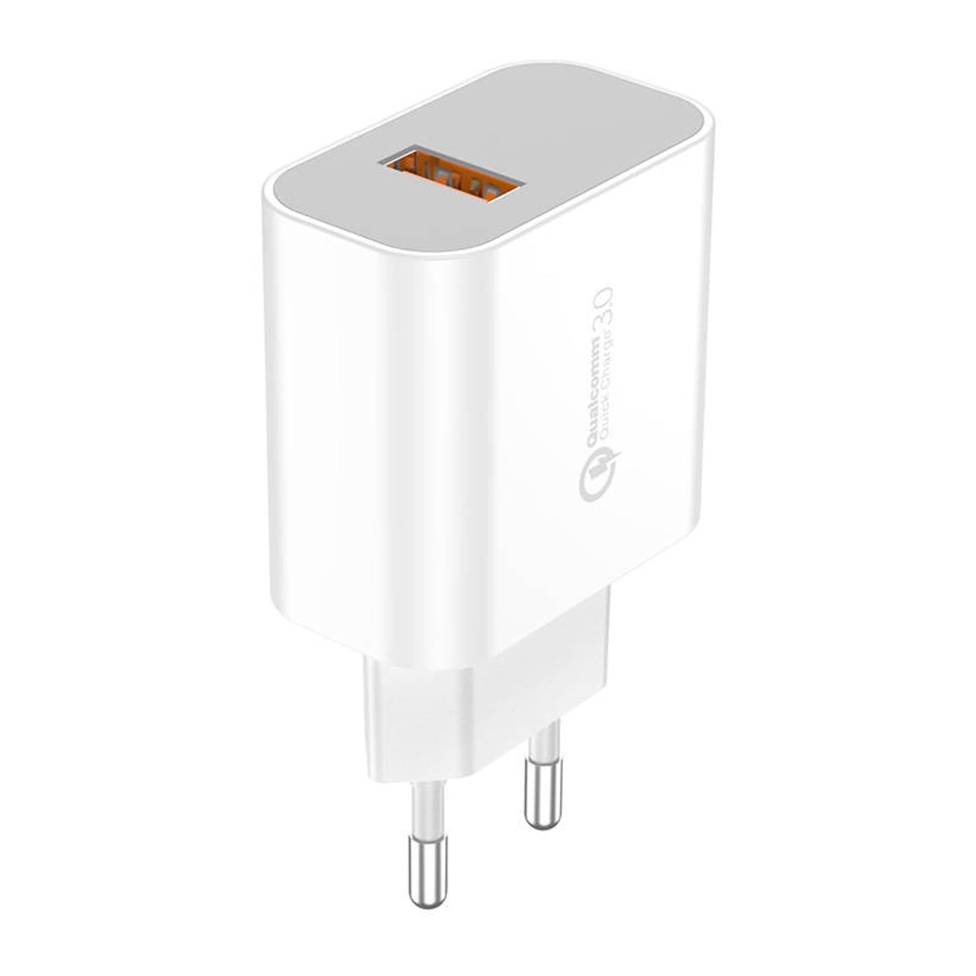 

Ładowarka sieciowa Foneng EU46, x1 USB, QC 3.0 + Kabel USB Micro