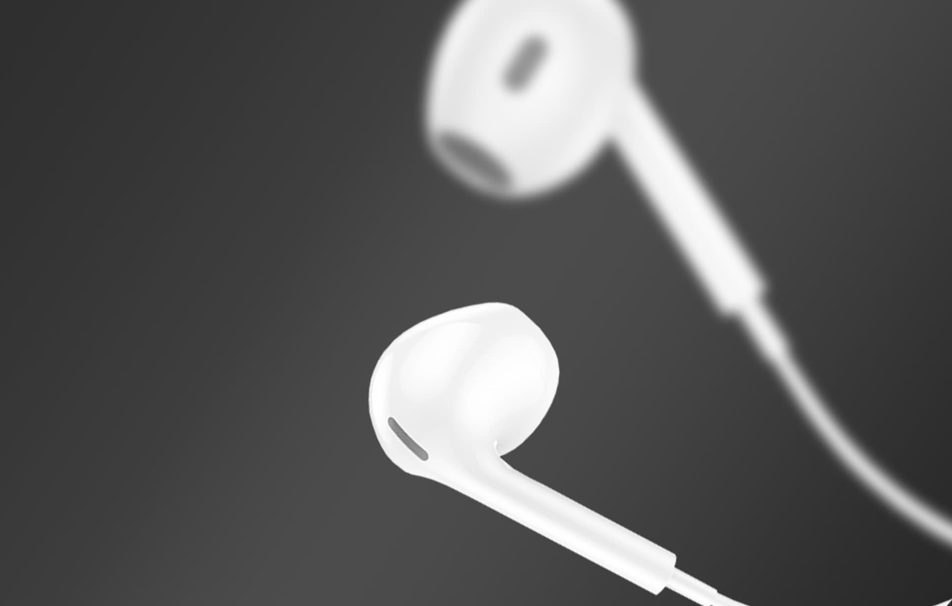 

Słuchawki douszne, przewodowe Foneng T61, USB-C (białe)