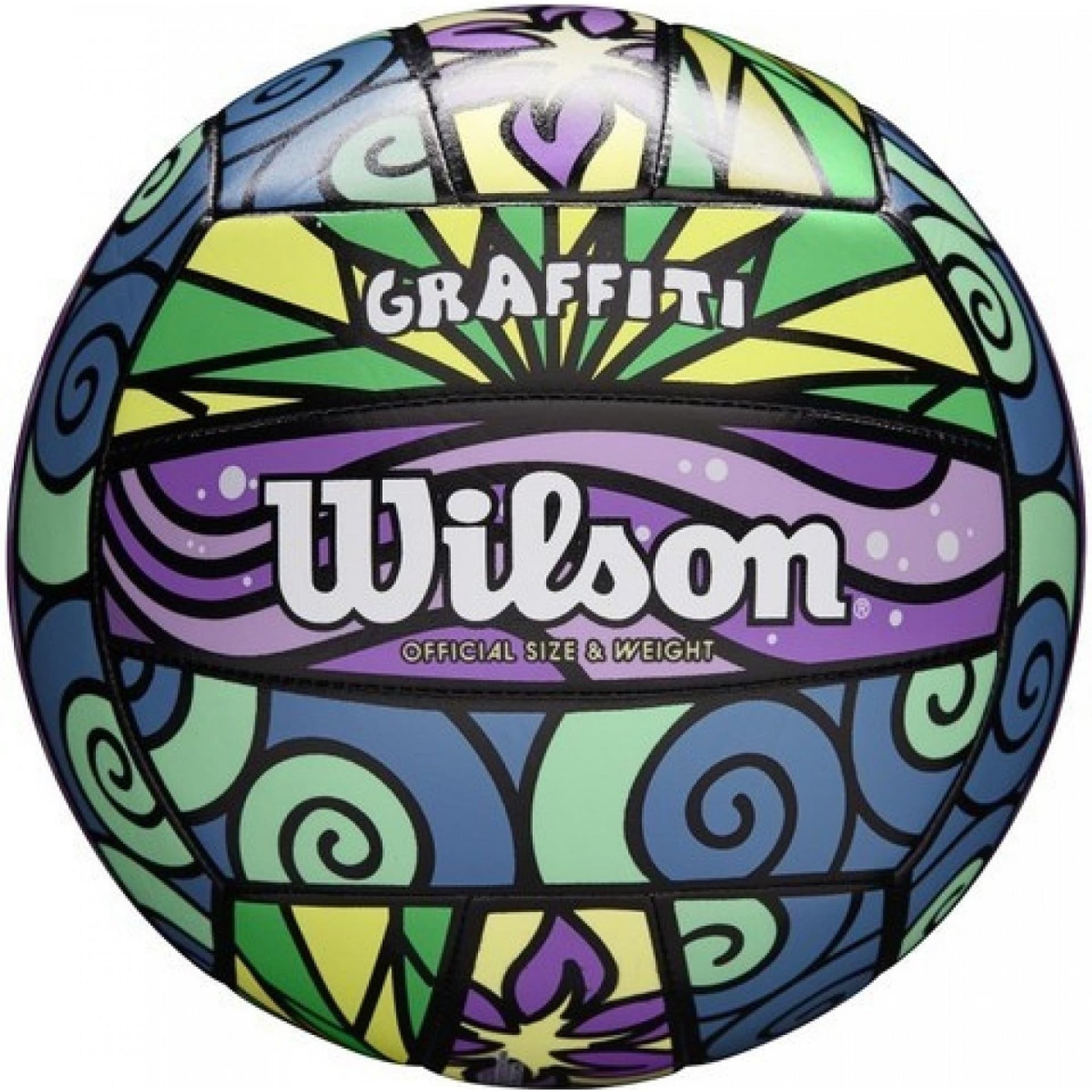

Piłka do siatkówki Wilson Graffiti Orig (kolor Wielokolorowy, rozmiar 5)