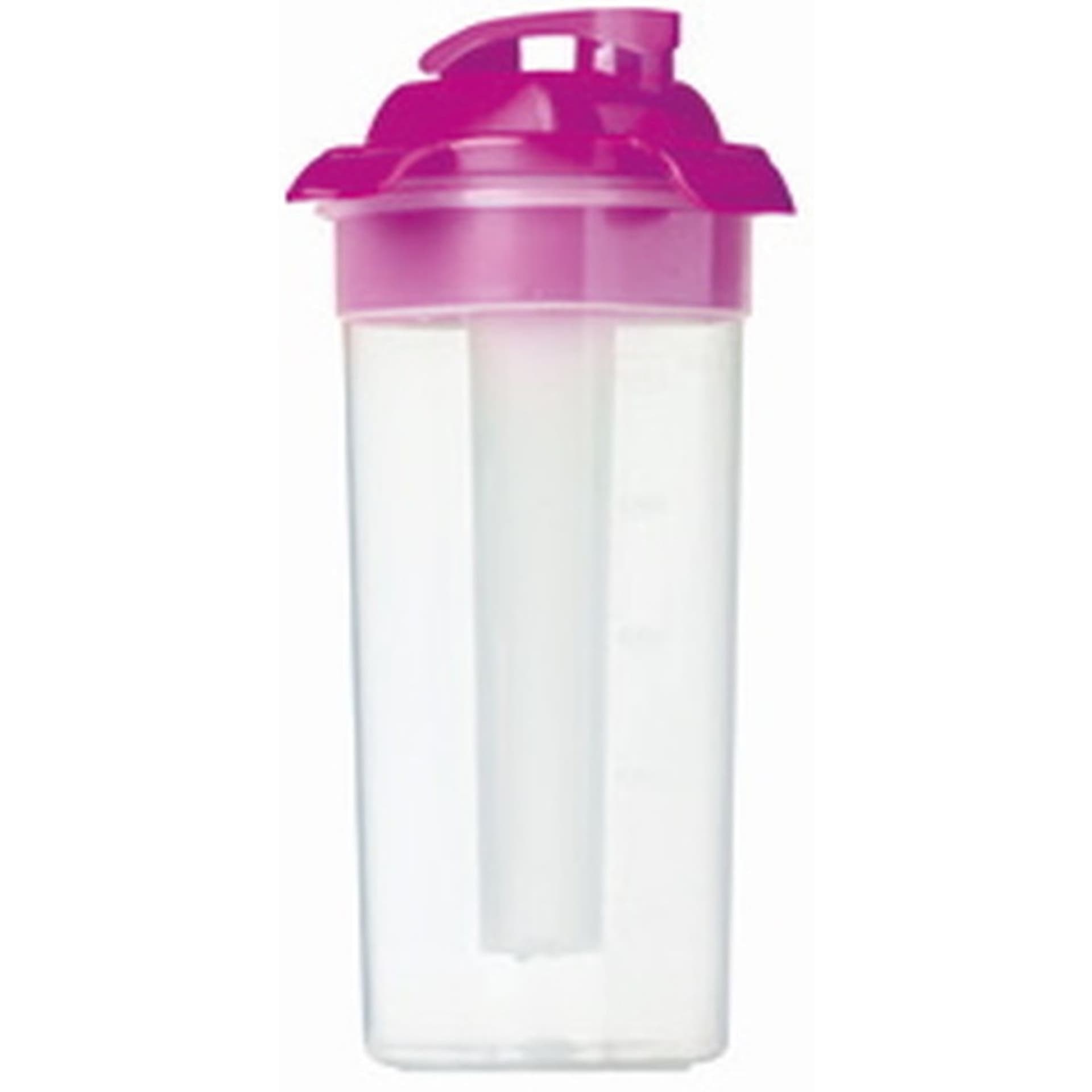 

BIDON BUTELKA SPORTOWA Z WKŁADEM MROŻĄCYM 500ML - RÓŻOWY