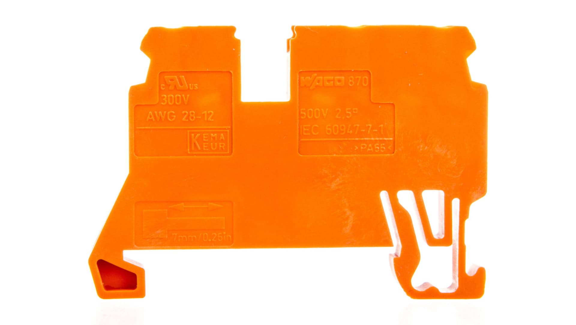 

Złączka 3-przewodowa 2,5mm2 pomarańczowa 870-682