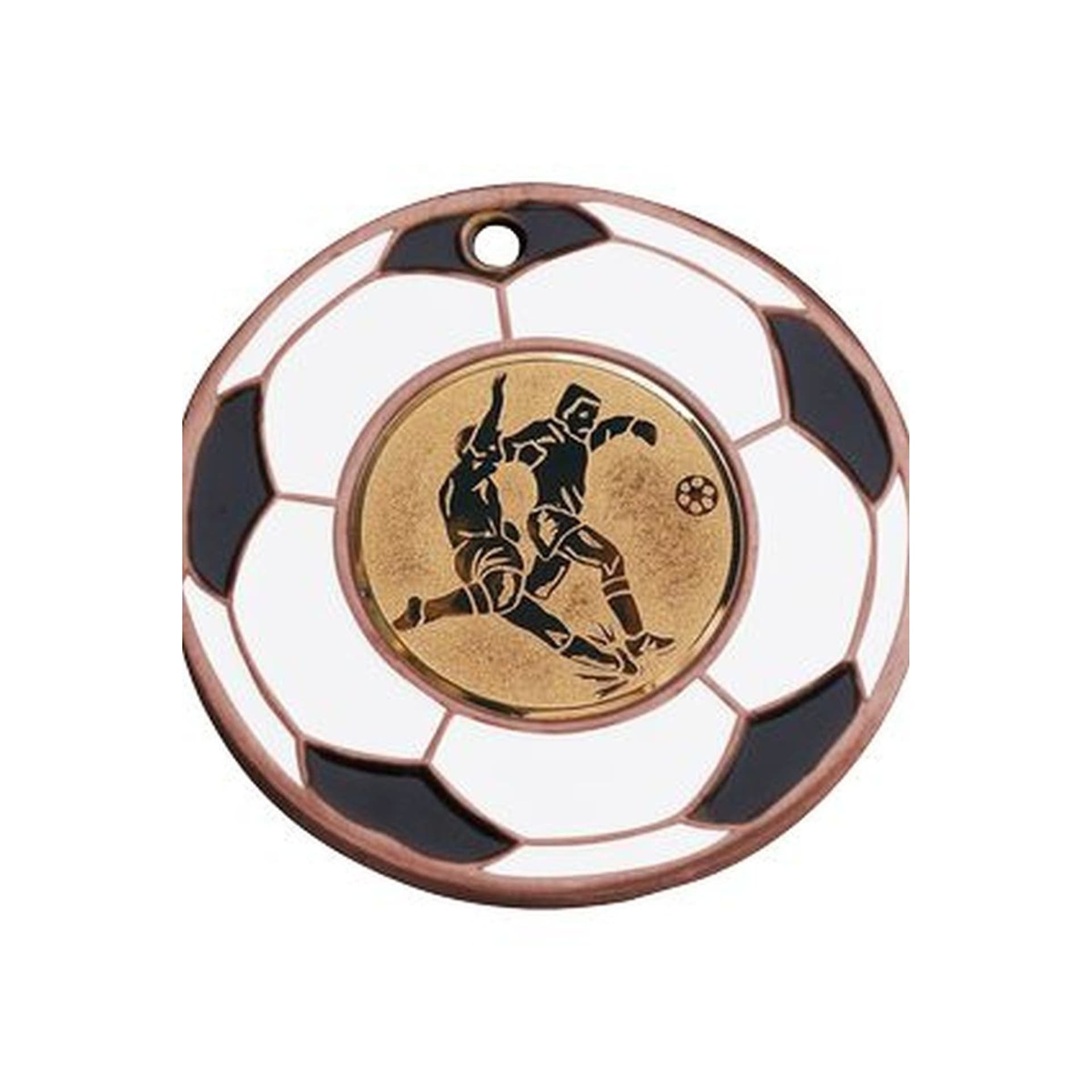 

Medal brązowy - piłka nożna - medal stalowy