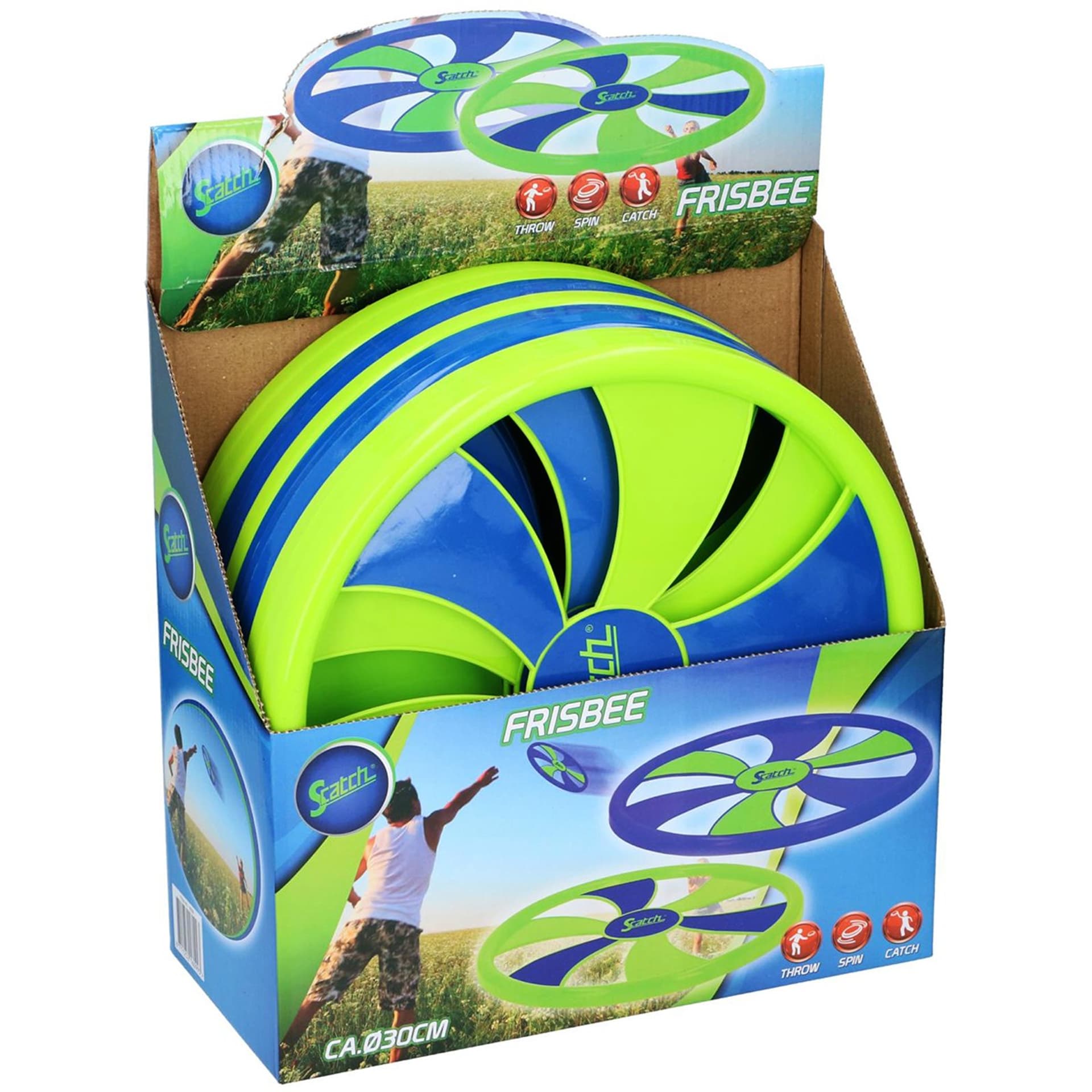 

DYSK LATAJĄCY FRISBEE SCATCH 30CM ZIELONY