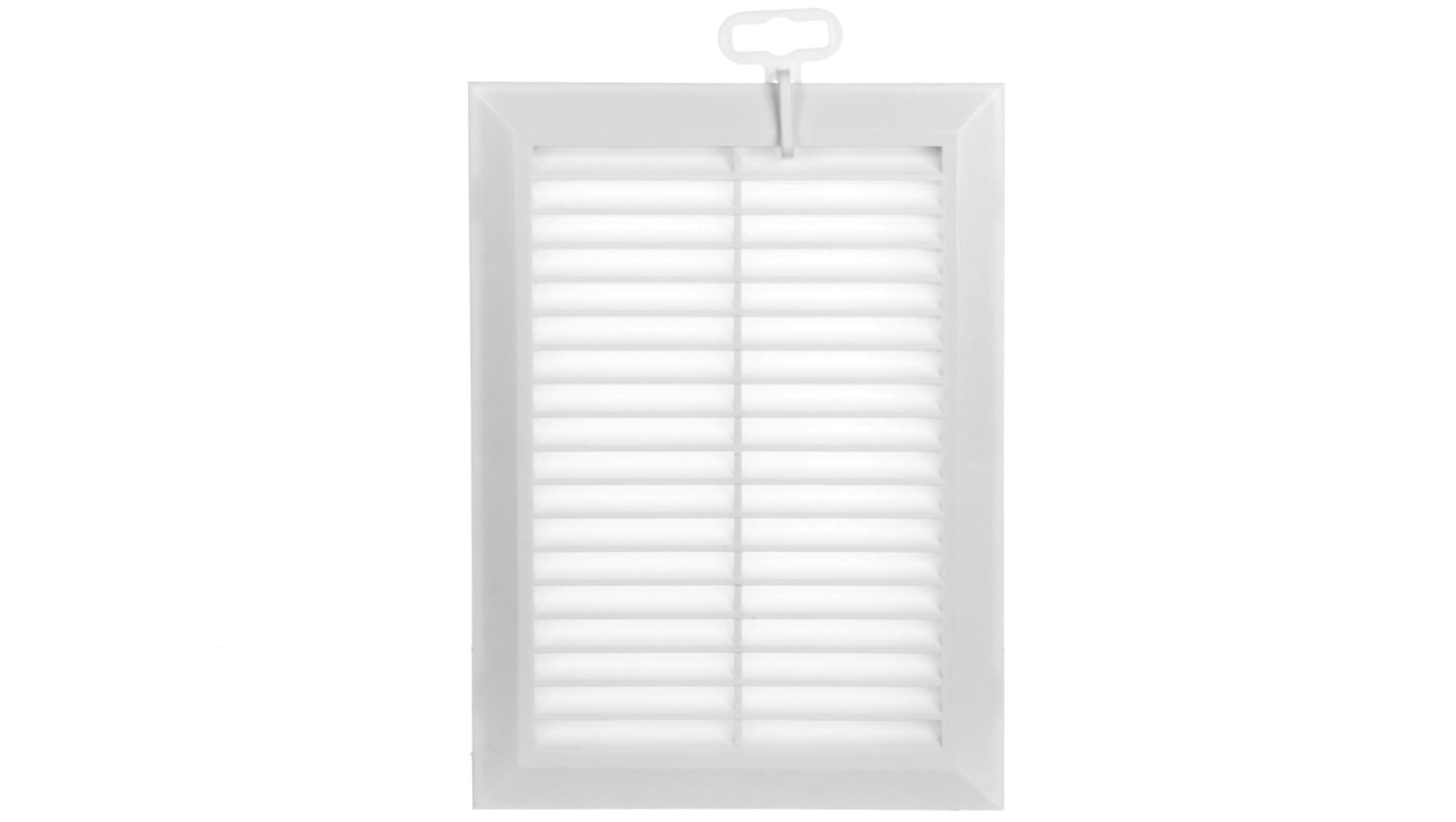 

Kratka wentylacyjna 138x208mm biała uchwyt montażowy T26