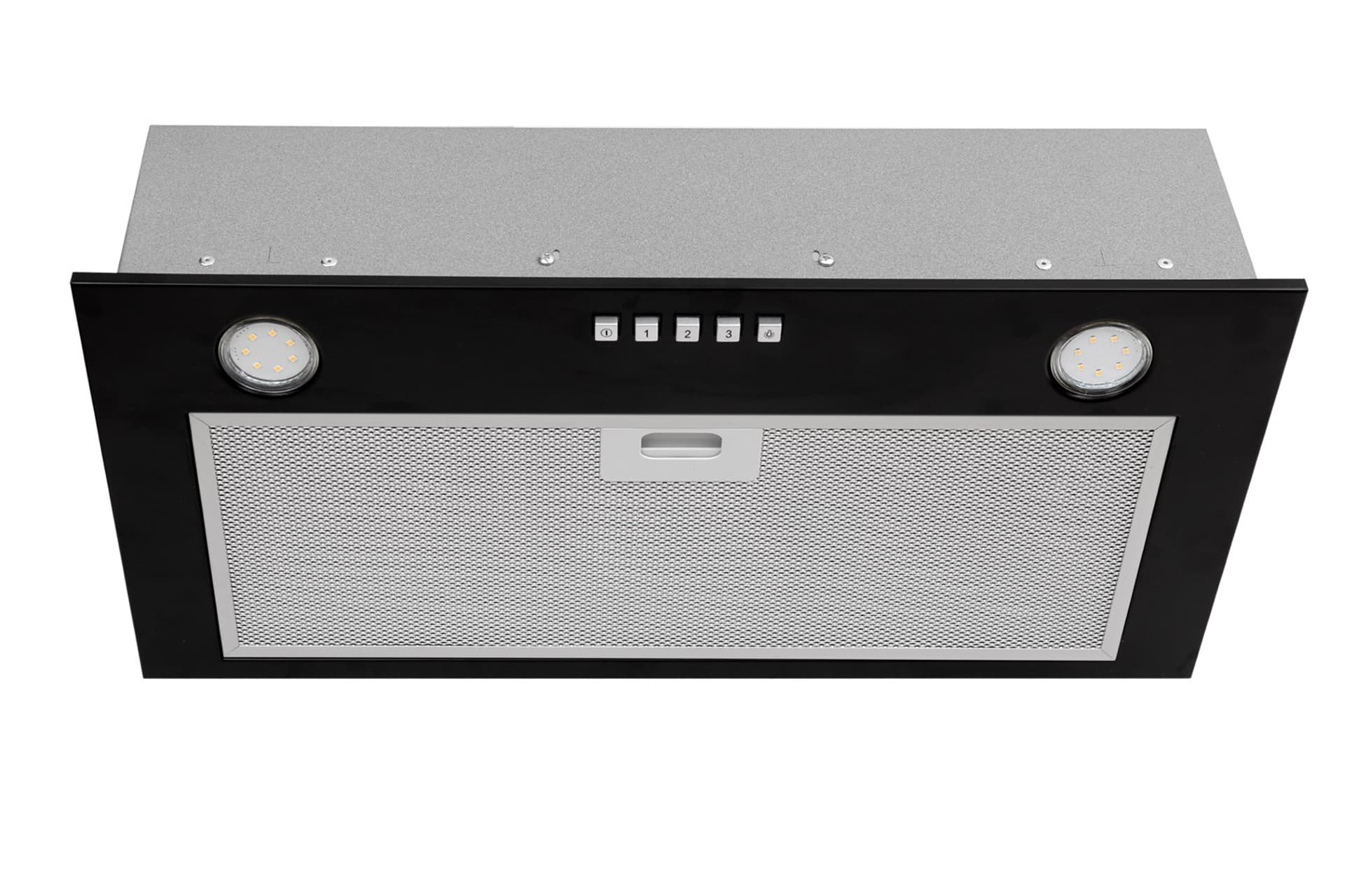 

Okap podszafkowy do zabudowy CIARKO SL-BOX 60 Czarny (600mm; kolor czarny)