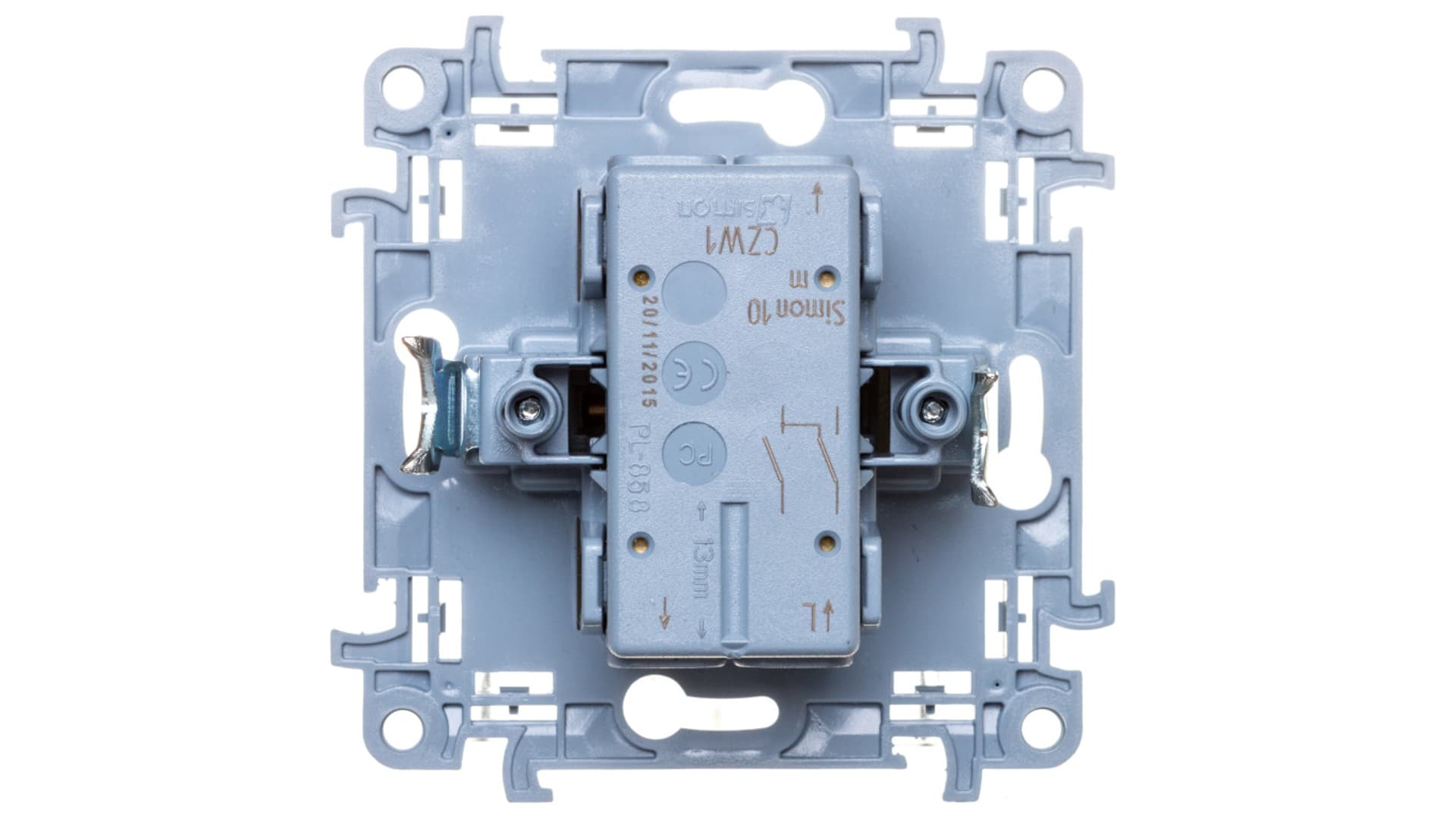 

Simon 10 Łącznik żaluzjowy 10A IP20 kremowy CZW1.01/41