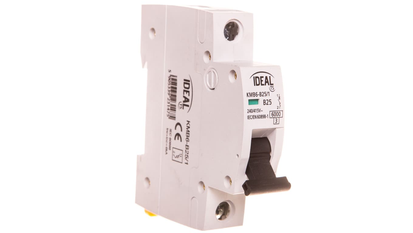 

Wyłącznik nadprądowy 1P B 25A 6kA KMB6-B25/1 23147