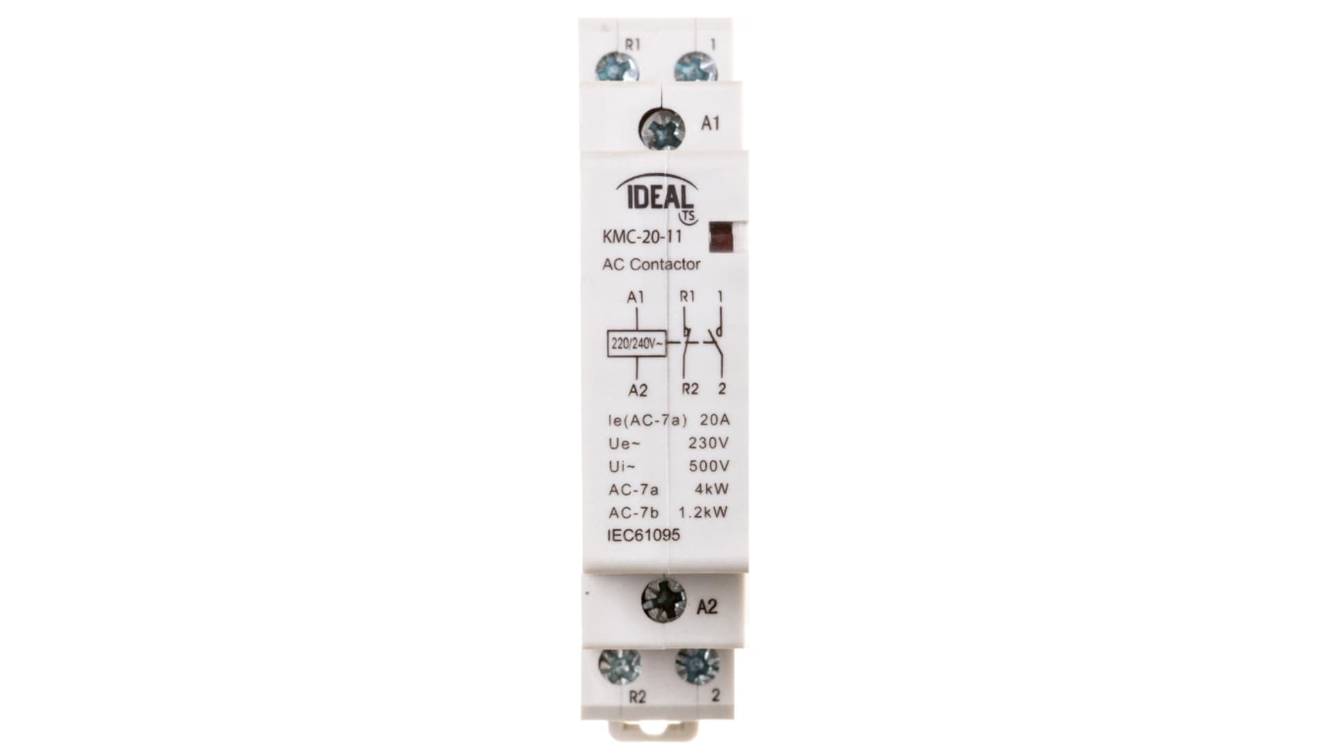 

Stycznik modułowy 20A 1Z 1R 230V AC KMC-20-11 23244
