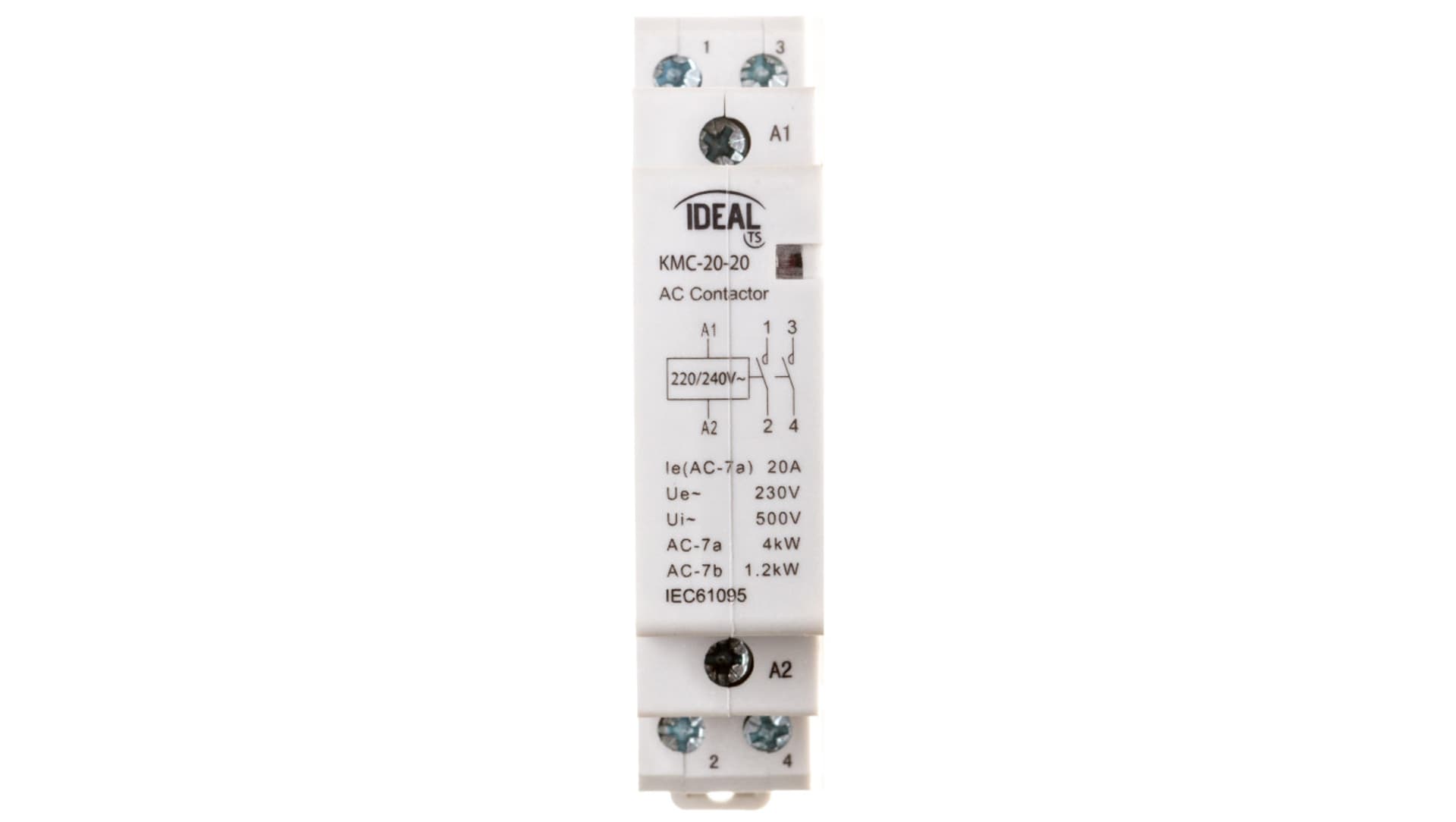 

Stycznik modułowy 20A 2Z 0R 230V AC KMC-20-20 23240