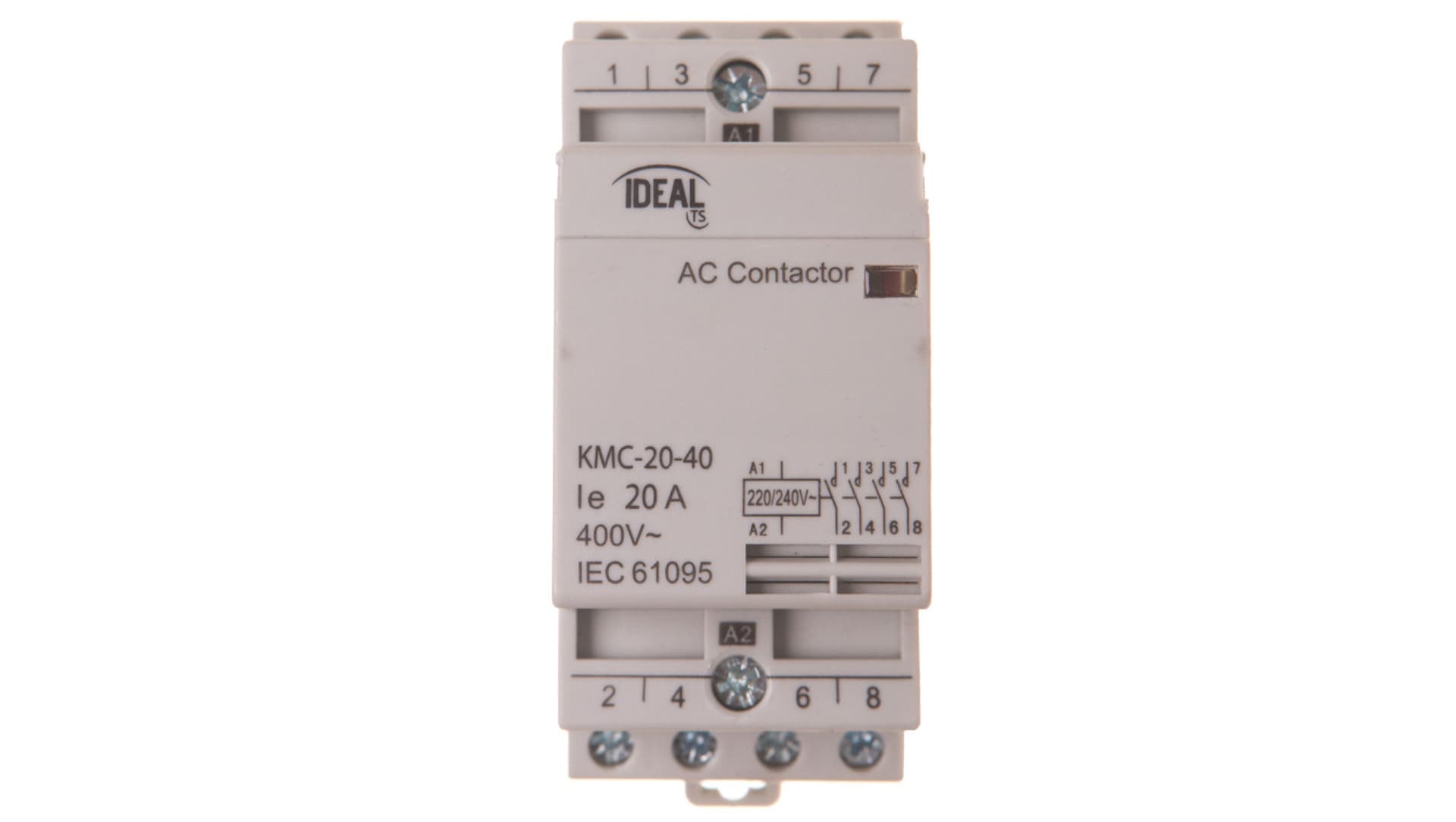 

Stycznik modułowy 20A 4Z 0R 230V AC KMC-20-40 23241