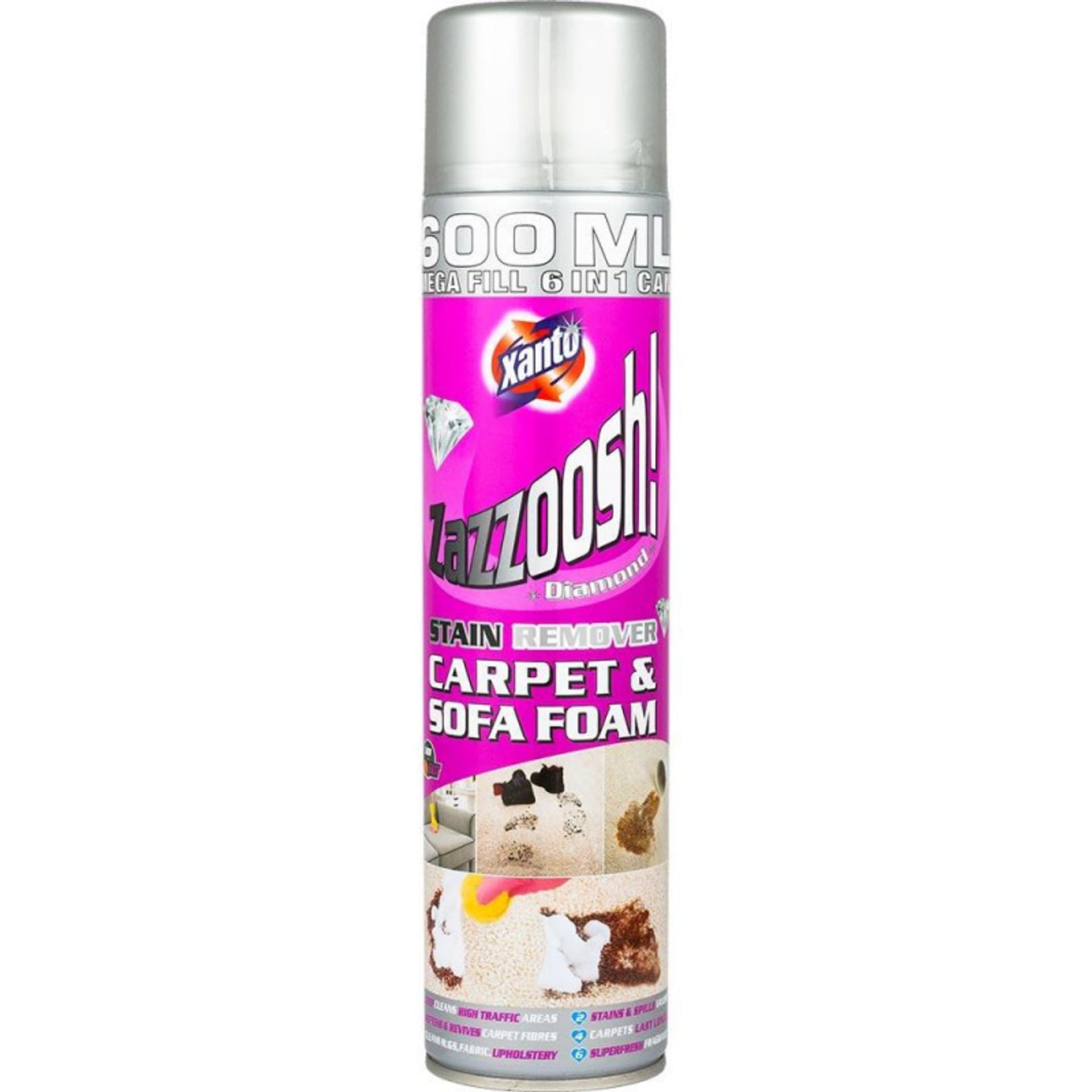 

XANTO Pianka do dywanów i tapicerki 500ml ZAZZOOSH! CARPET & SOFA