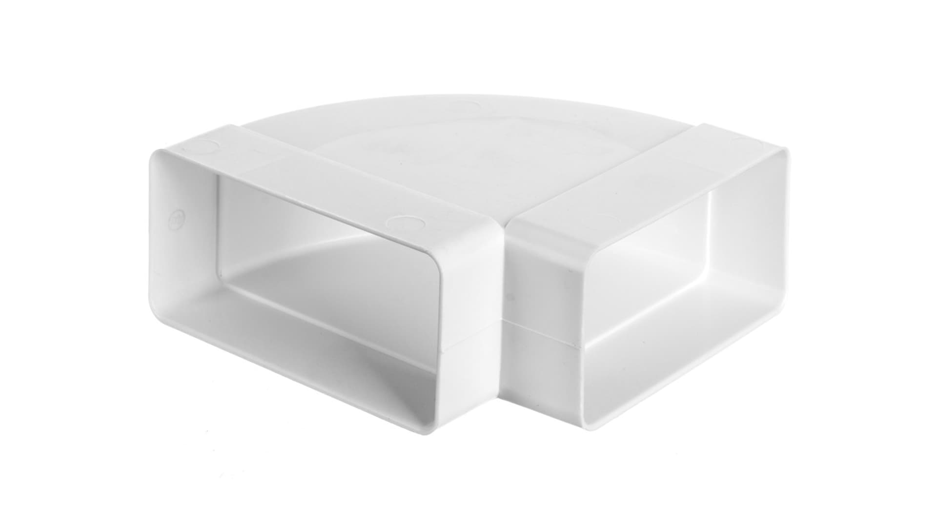 

Kolanko poziome 120x60mm 90stopni białe WP450