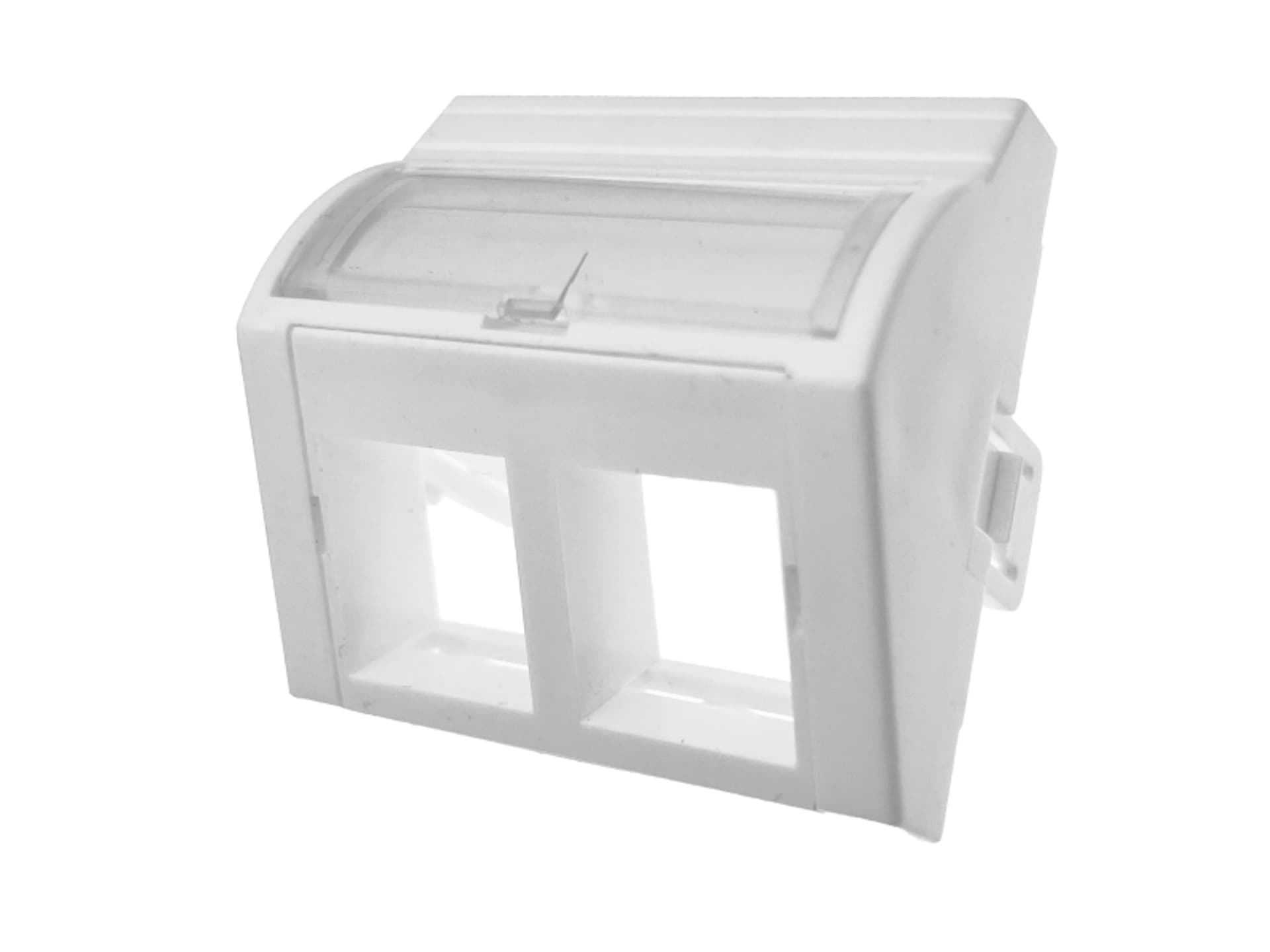 

Adapter 45x45 2xRJ45 (wypukły kątowy) ALANTEC - ALANTEC, Wypukły kątowy) alantec - alante