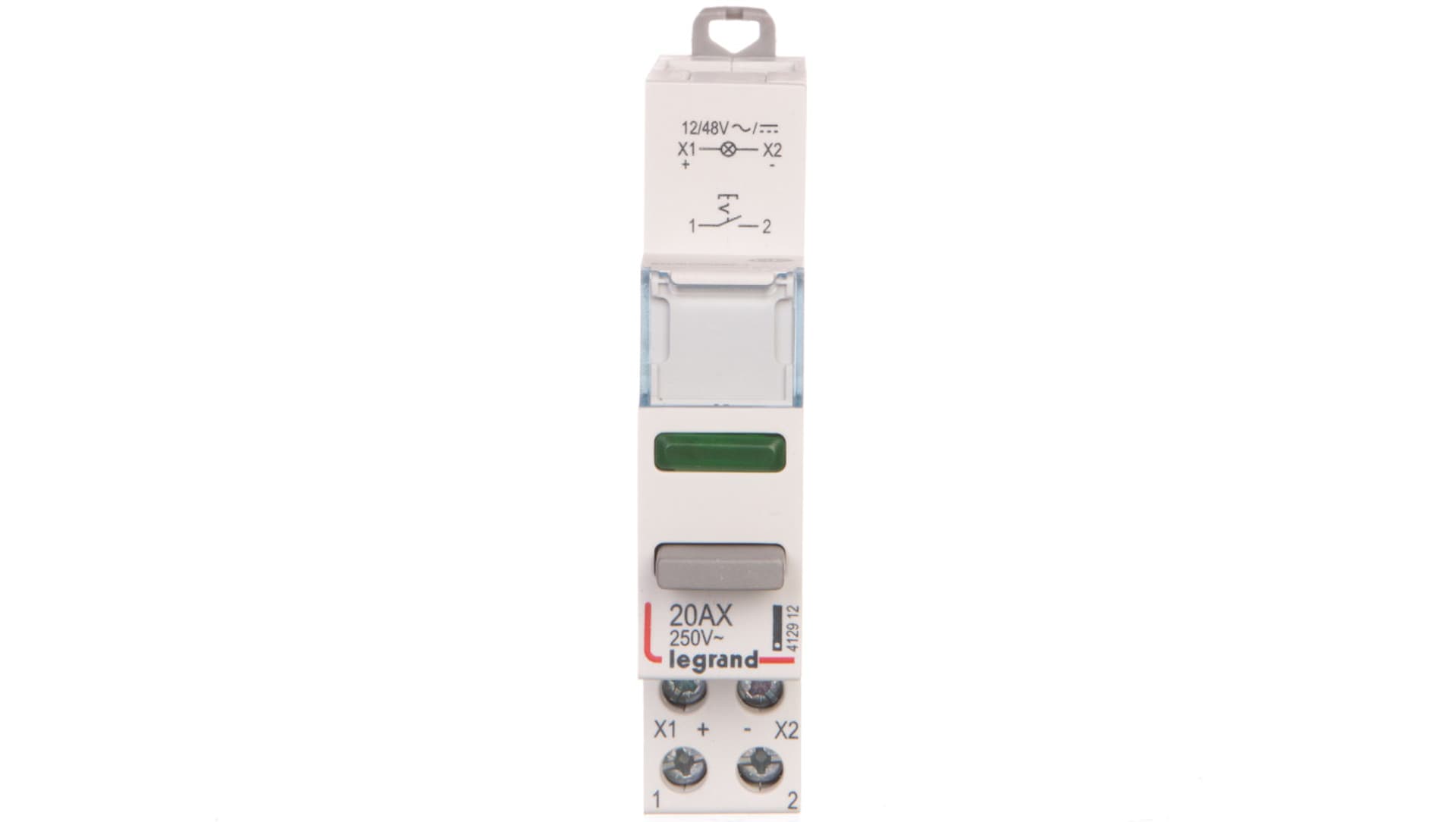 

Łącznik modułowy bistabilny z lampką LED 1Z 20A 12/48V AC/DC LP441 412912