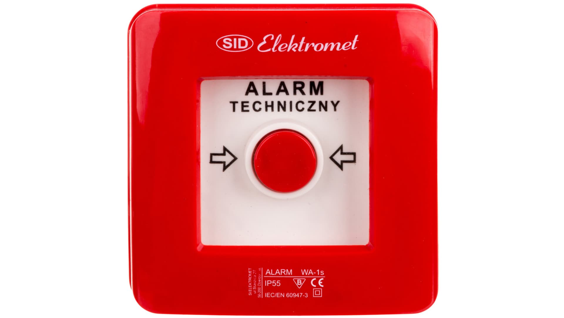 

Wyłącznik alarmowy samoczynny natynkowy 1Z 1R WA-1s IP-55 921401