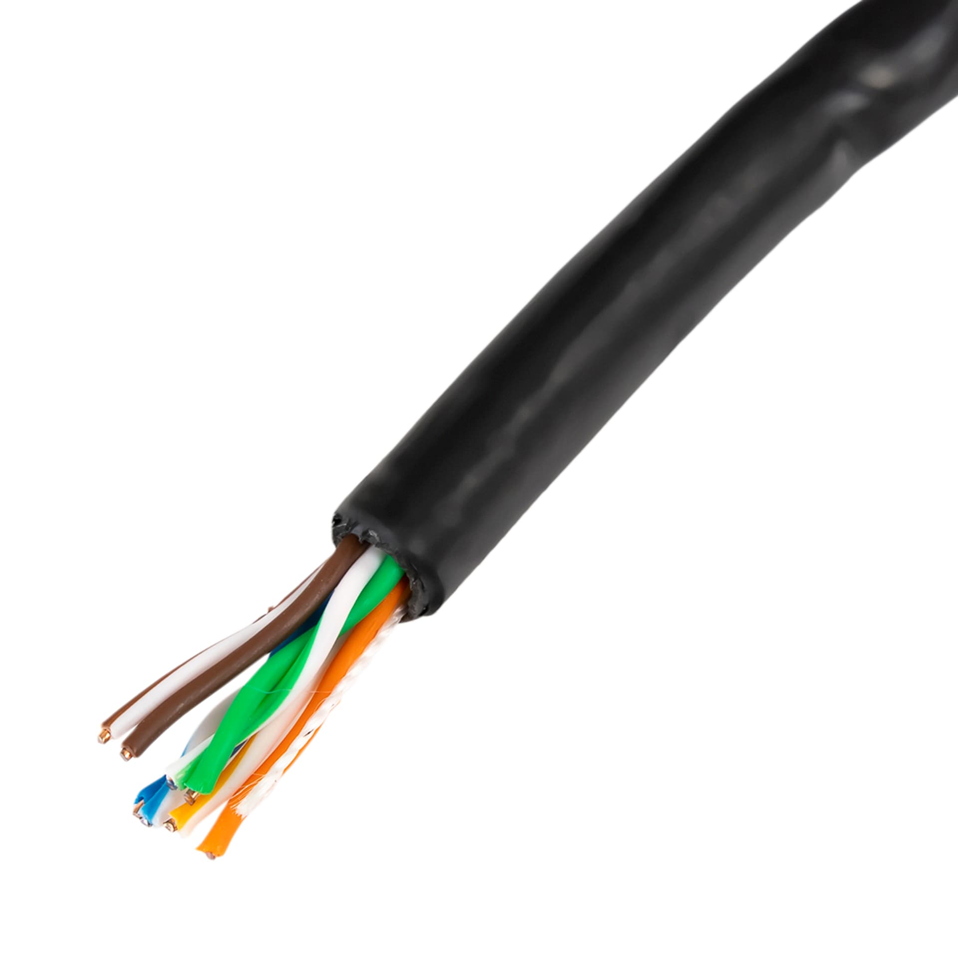 

Skrętka CAT5e U/UTP AWG24 CU POE PVC+PE Fca 305m