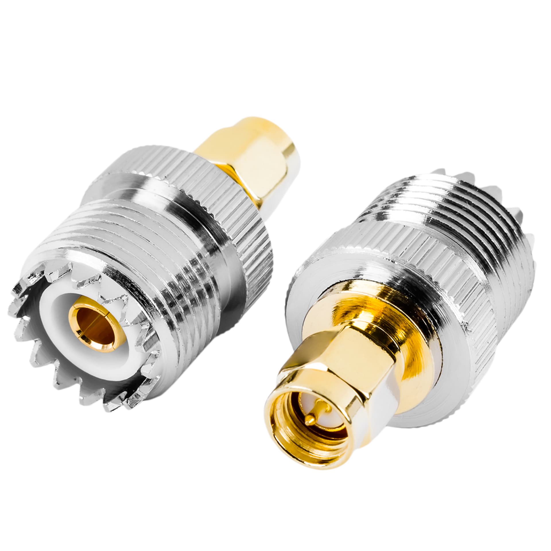 

Adapter GSM gniazdo UHF (UC1, CB) / wtyk SMA, Uc1/cb) / wtyk sm