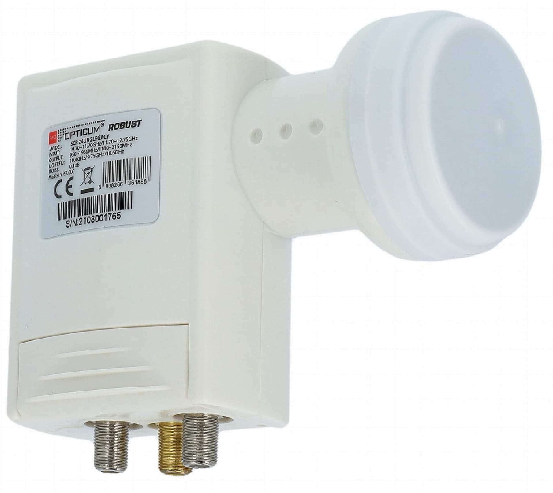 

LNB Unicable II Opticum Robust SCR 24UB + TWIN